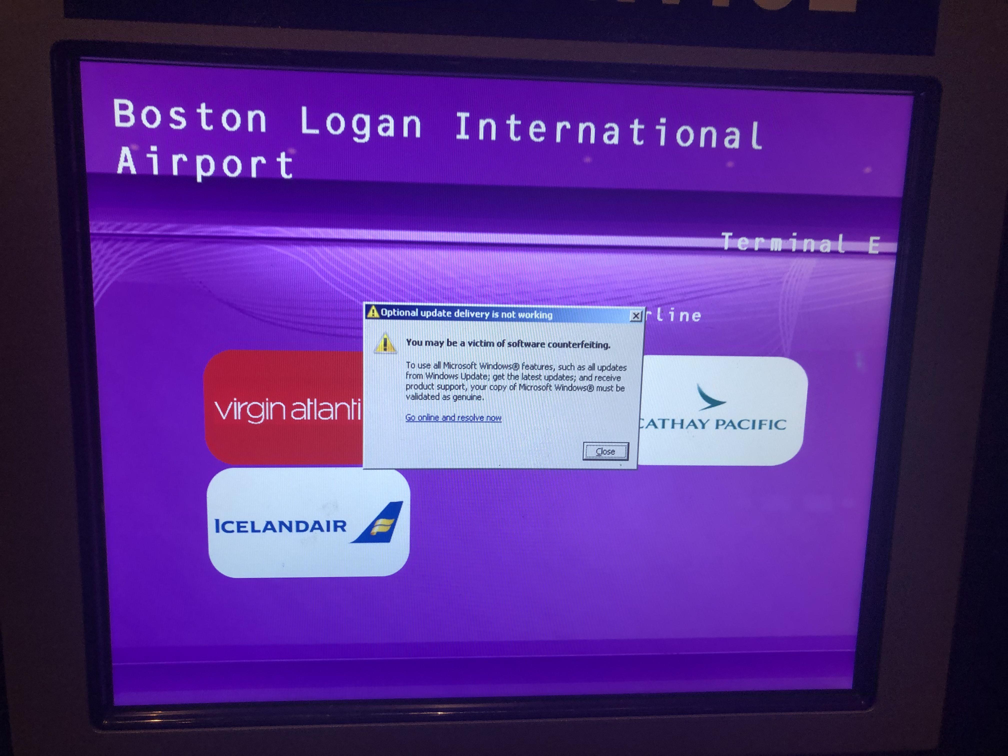 Logan Airport in Boston r/PBSOD