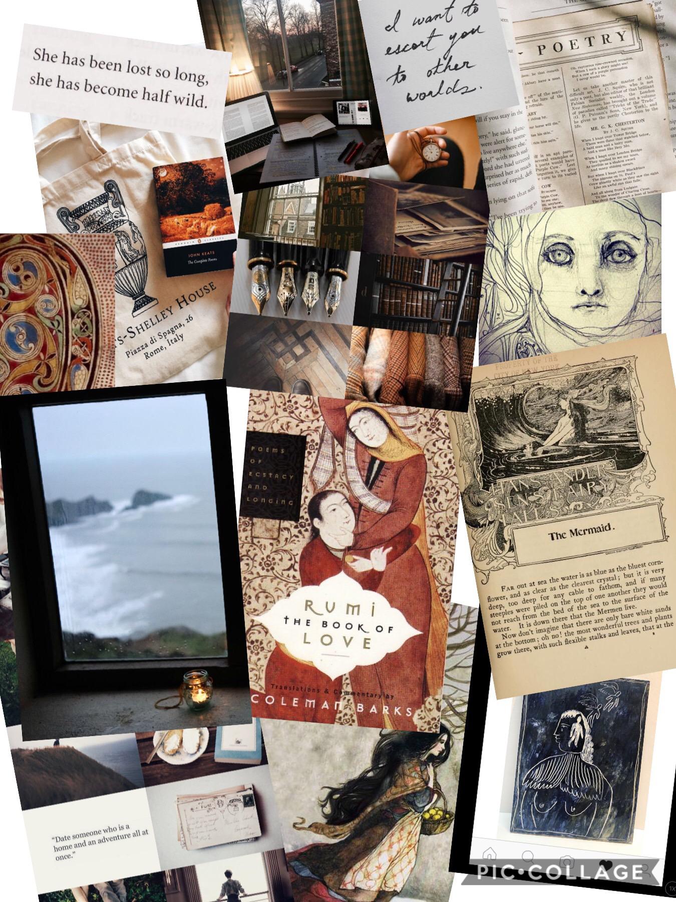 Found a great app for making inspiration boards, really cheers me up.It