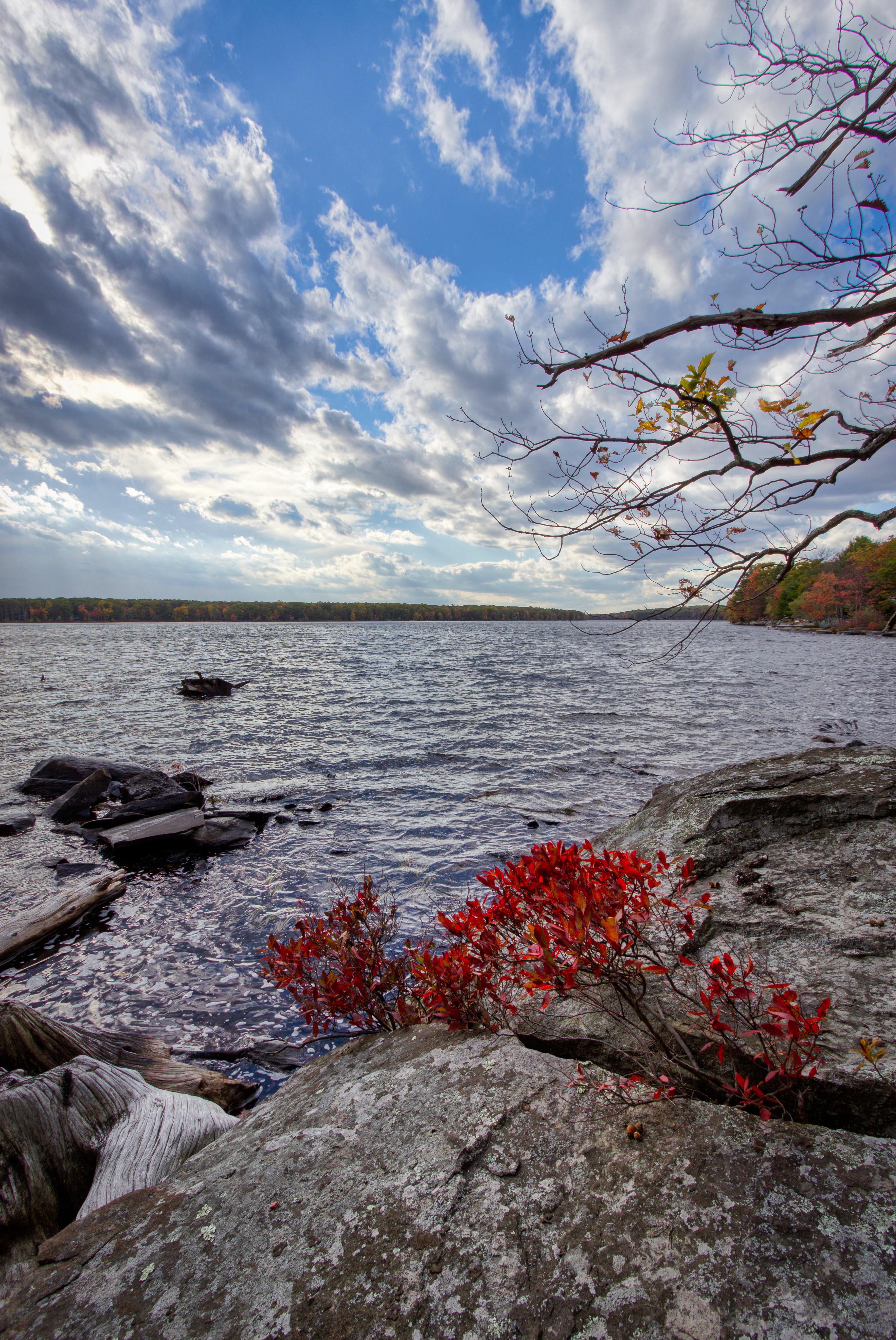 A breezy day on the lake... Rock Hill, NY [Canon Rebel T3i, efs1022mm