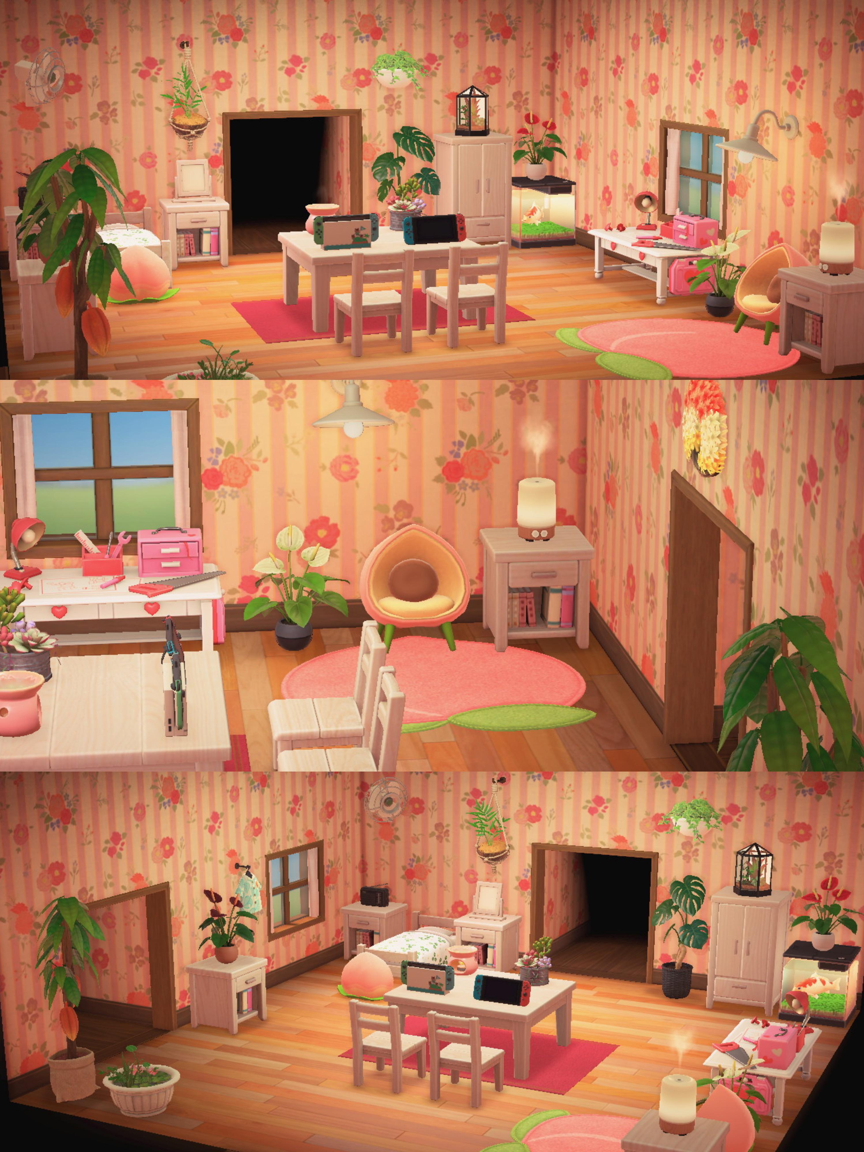 i’m really proud of my peachy room! 🍑 r/AnimalCrossing