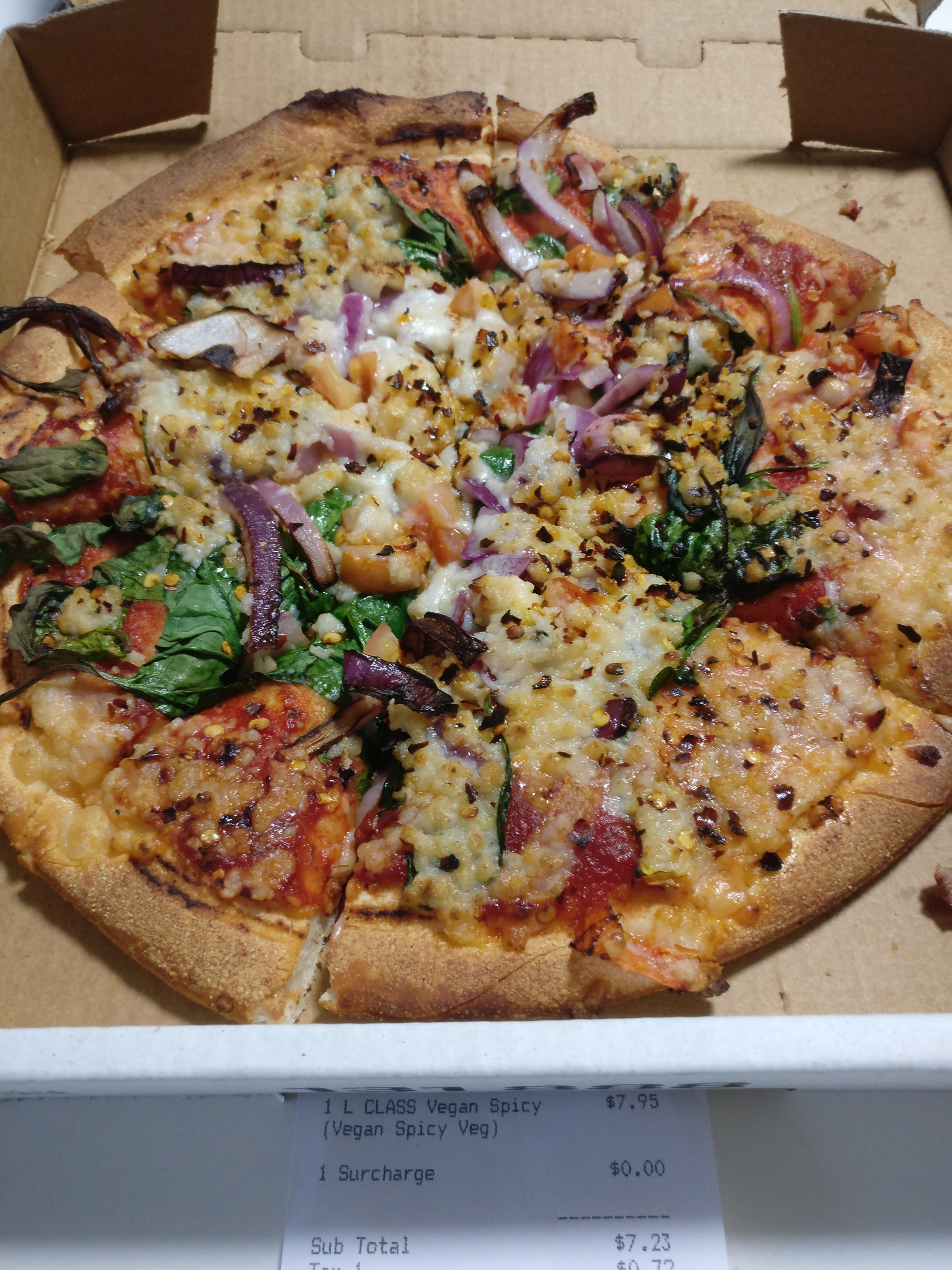 Domino's has finally (!!!) restocked the vegan cheese r/vegan