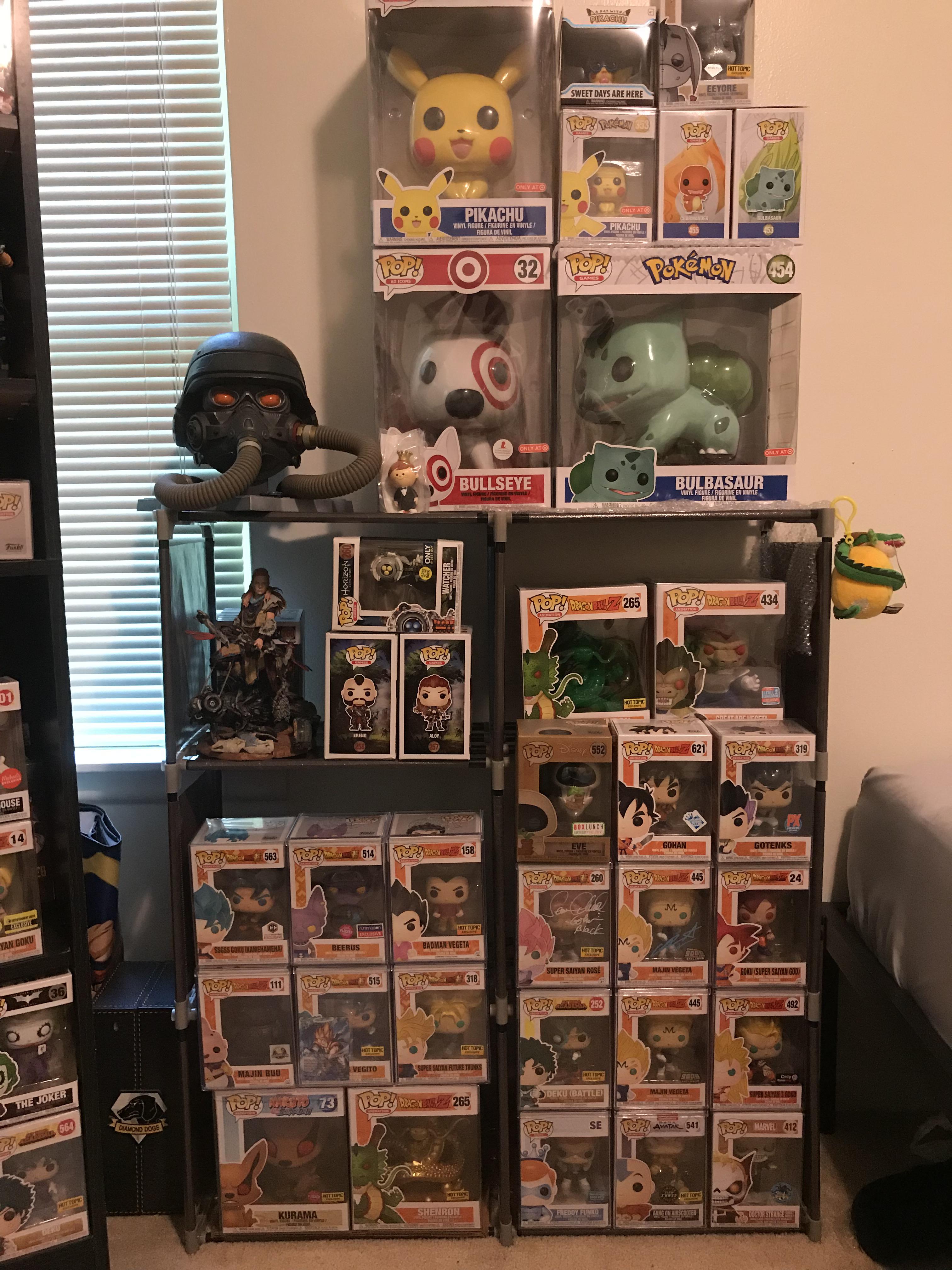 [DFW, Texas] Here is my 1st shelf. Changed the setup today. So I could