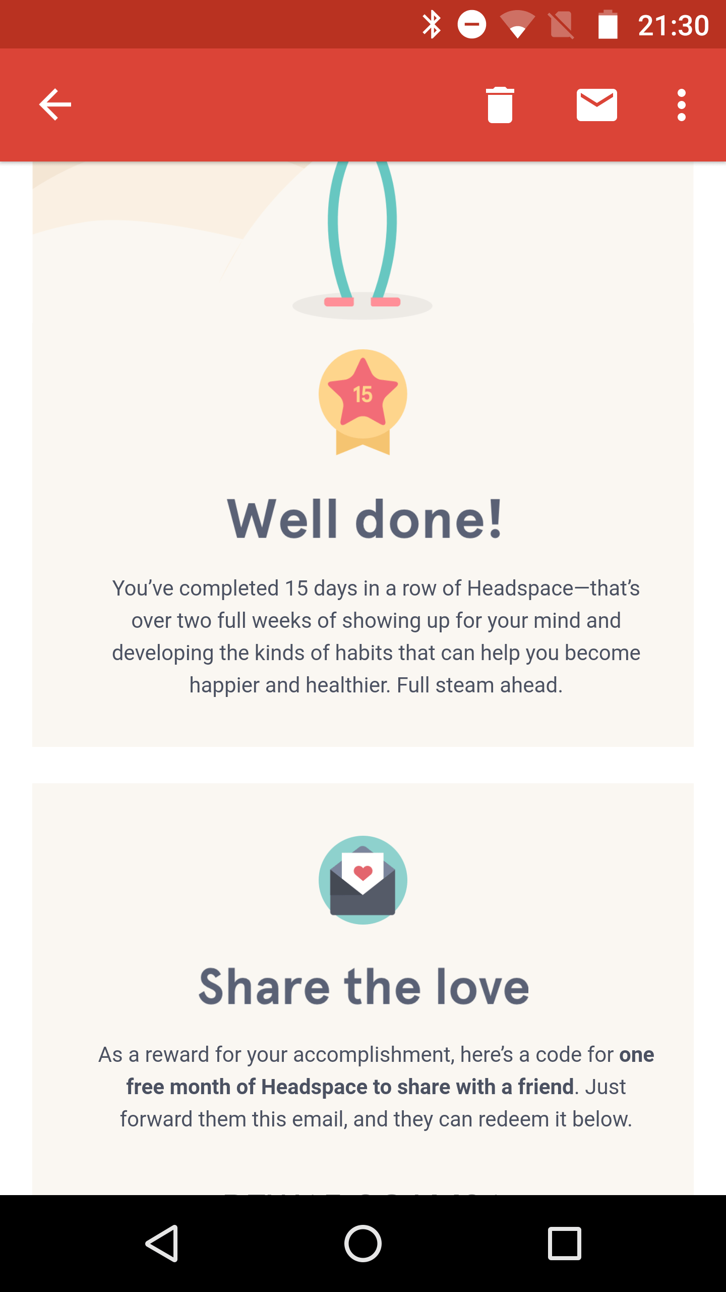 Headspace trade code, I want to trade codes. please I know I am new to