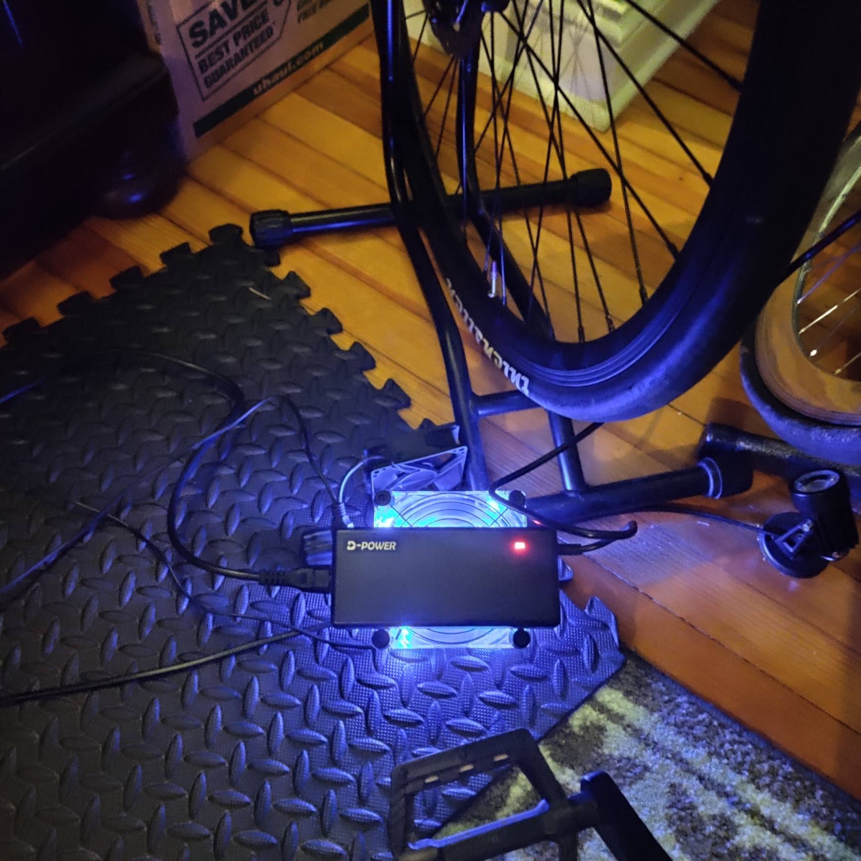 Does anybody else keep a fan on the charger when charging? Brick gets