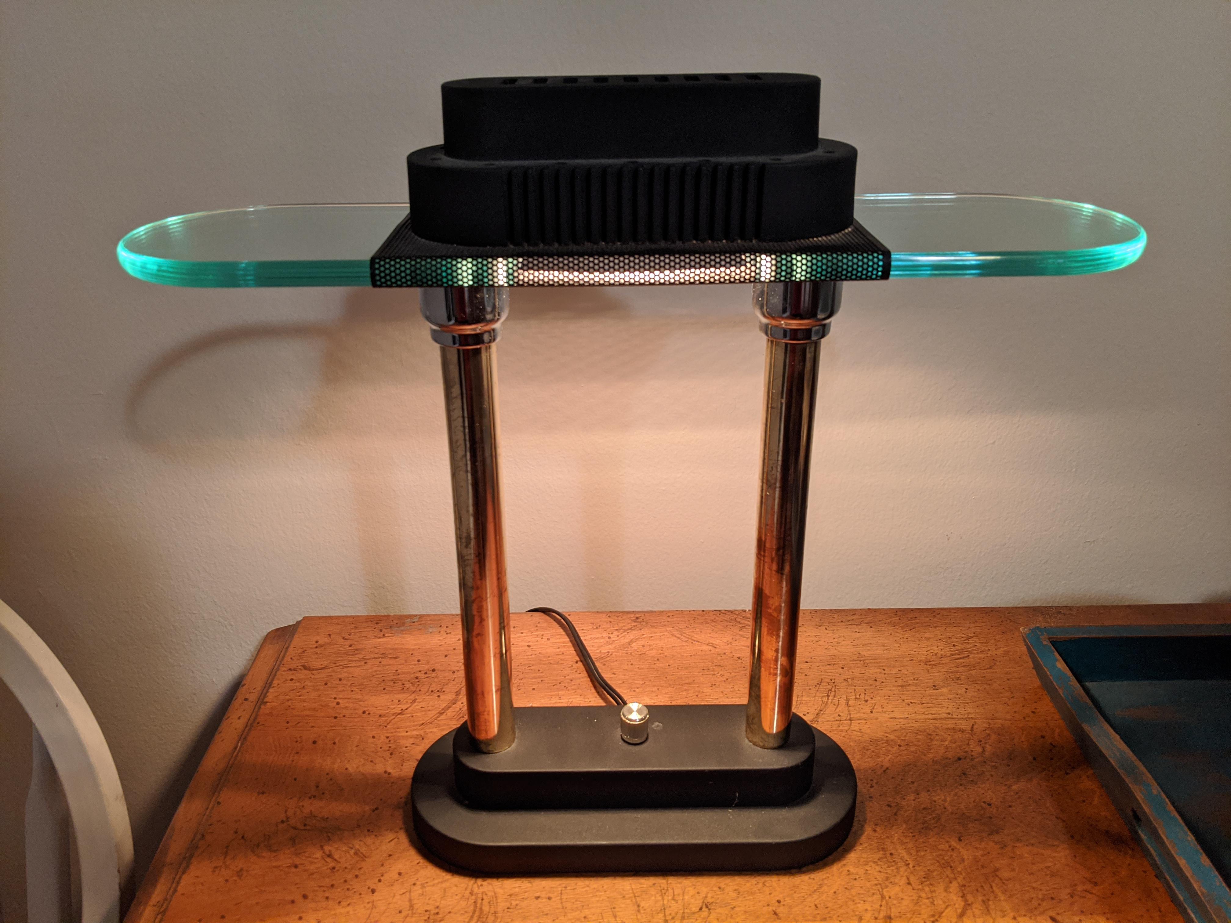 6.99 lamp from Goodwill. Bought it bc it seems well made and something