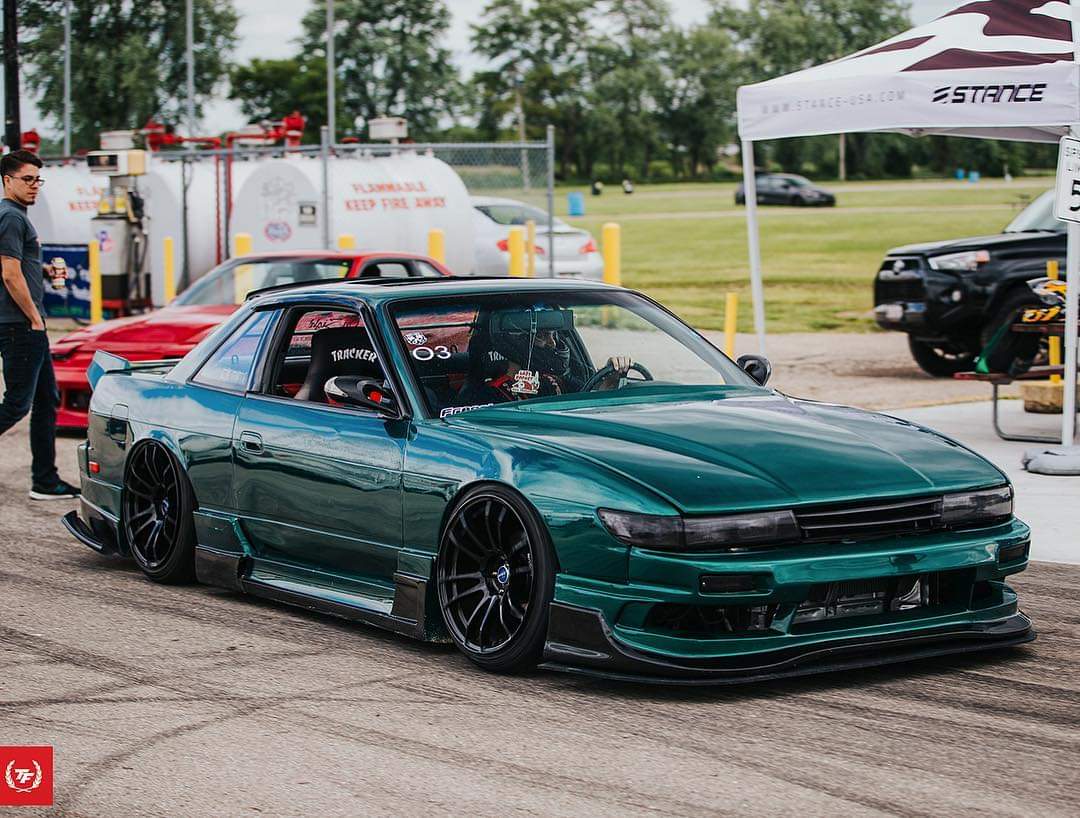 Team Tracker Silvia S13 drift car w/ Origin Lab Racing Line kit and