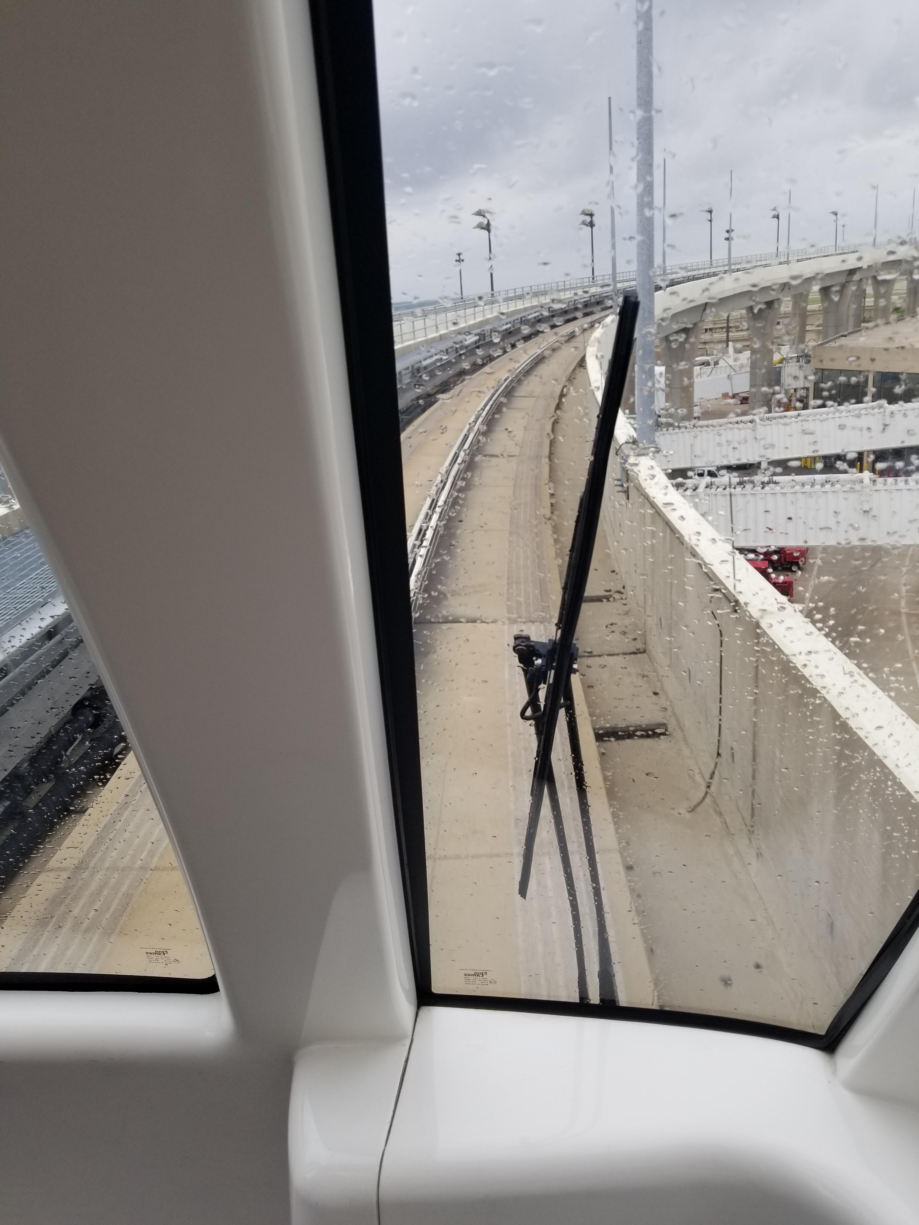 Automated train has a windshield wiper r/mildlyinteresting