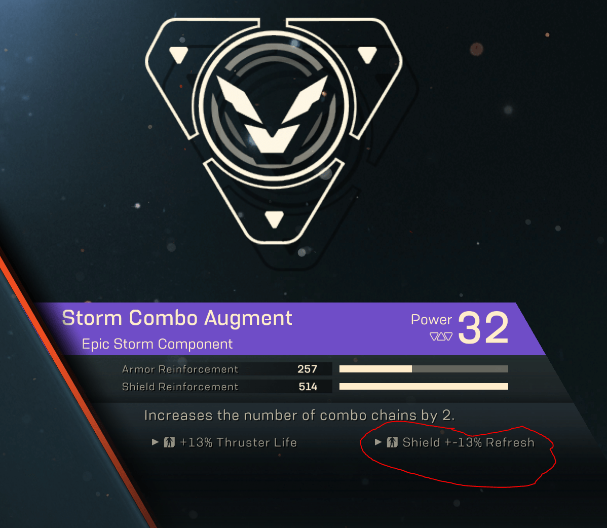 What does + 13 Shield refresh mean? r/AnthemTheGame