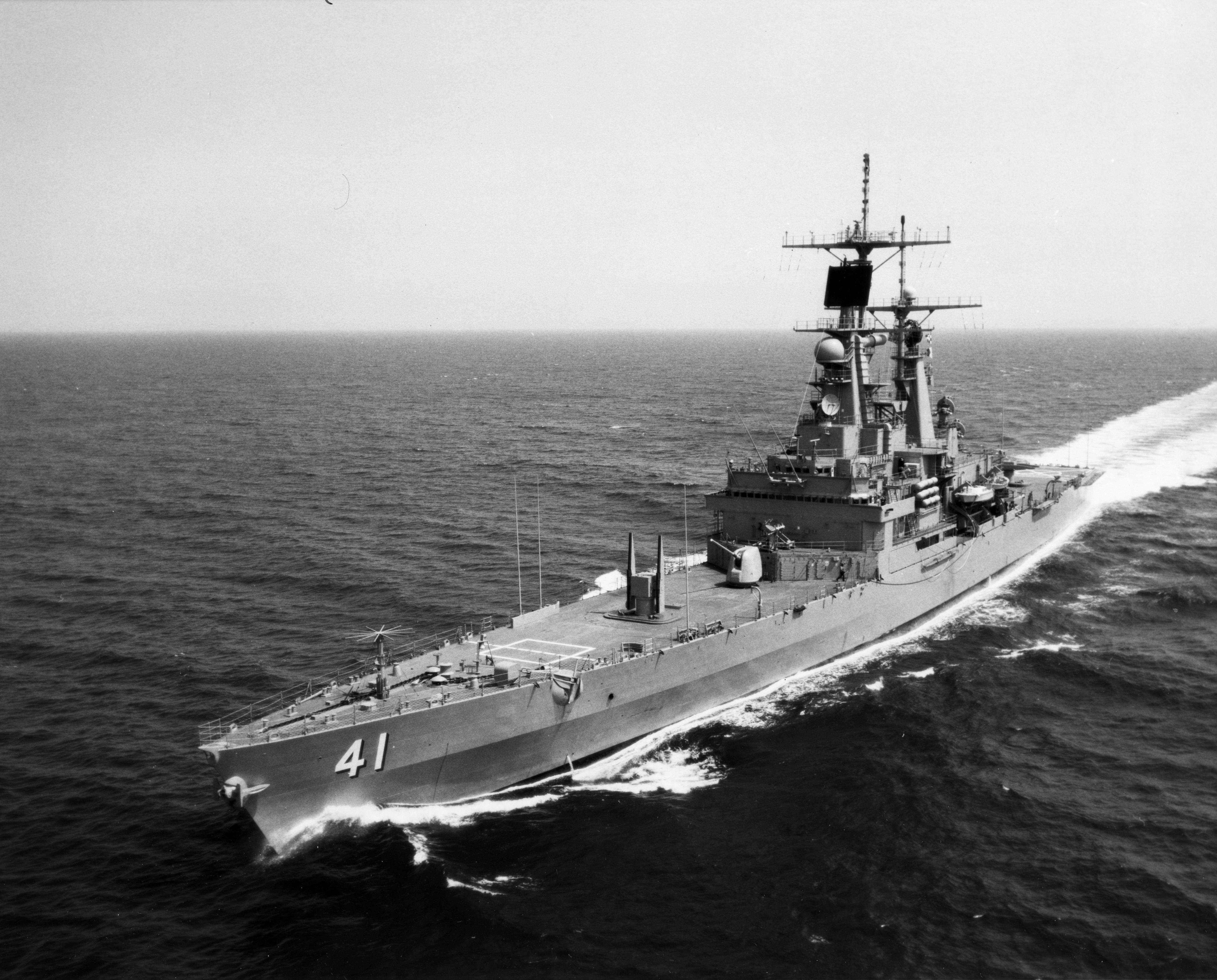 Virginiaclass nuclearpowered guidedmissile cruiser USS Arkansas (CGN