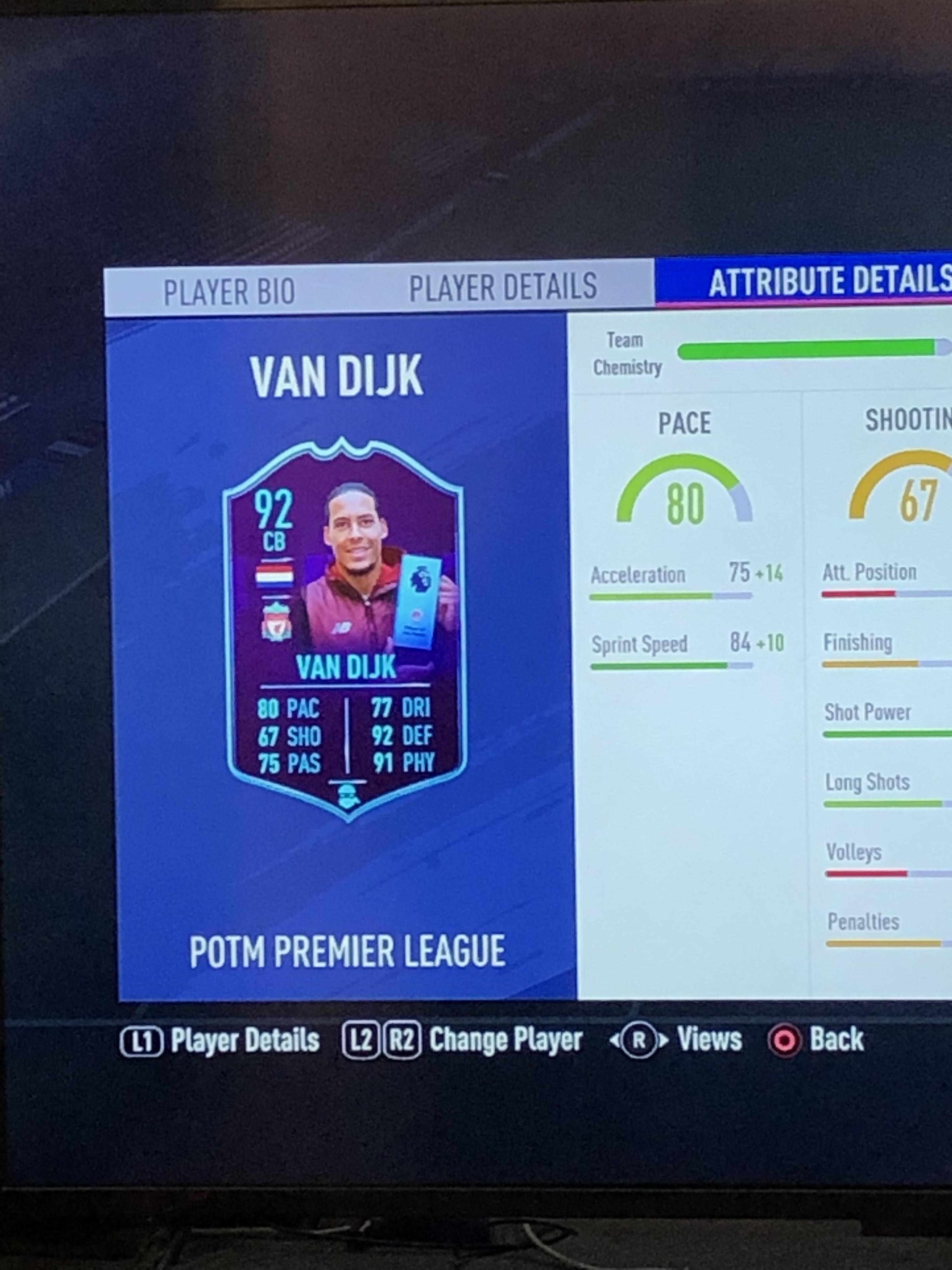 Van Dijk FIFA