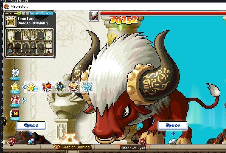 This also happened to me..... Maplestory