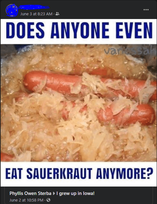 share if you still eat sauerkraut r/DannyGonzalez
