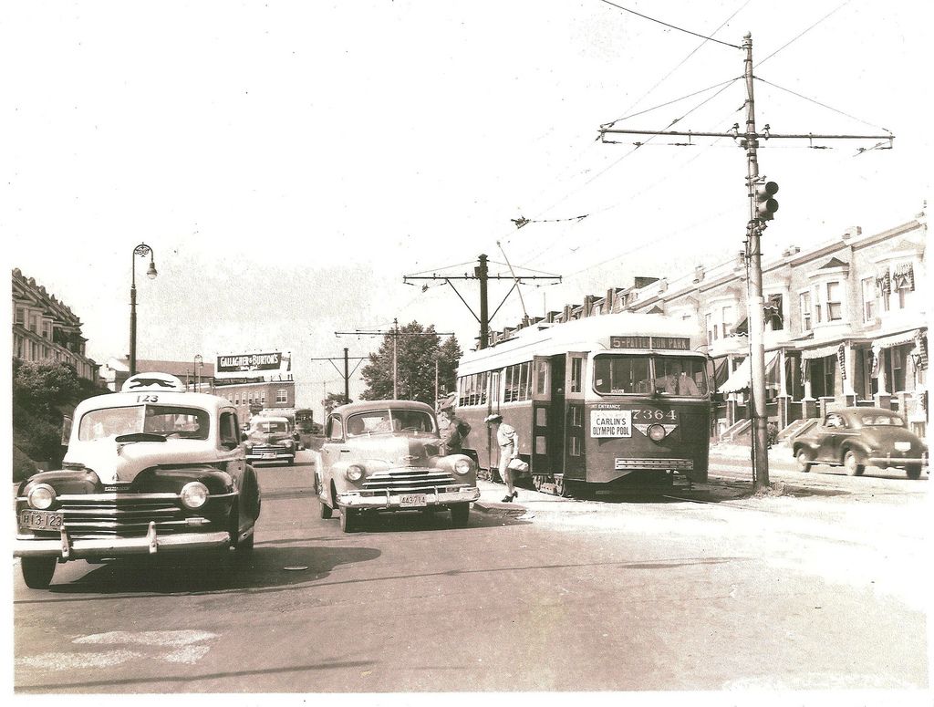 Baltimore Park Heights Ave. above Park Circle, Baltimore, Maryland 1947