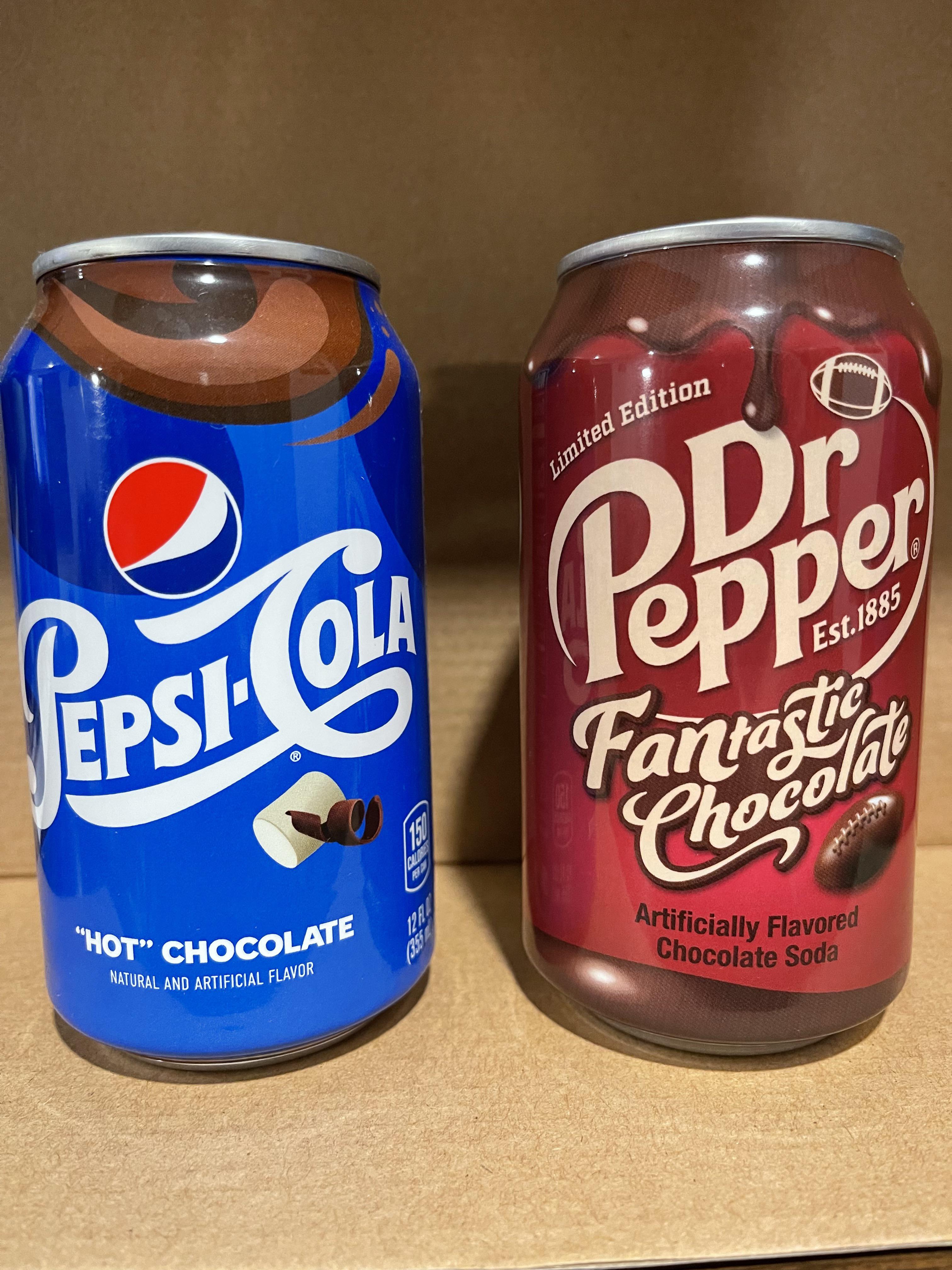 Well, after I had Chocolate Pepsi I was all aboard the Chocolate soda