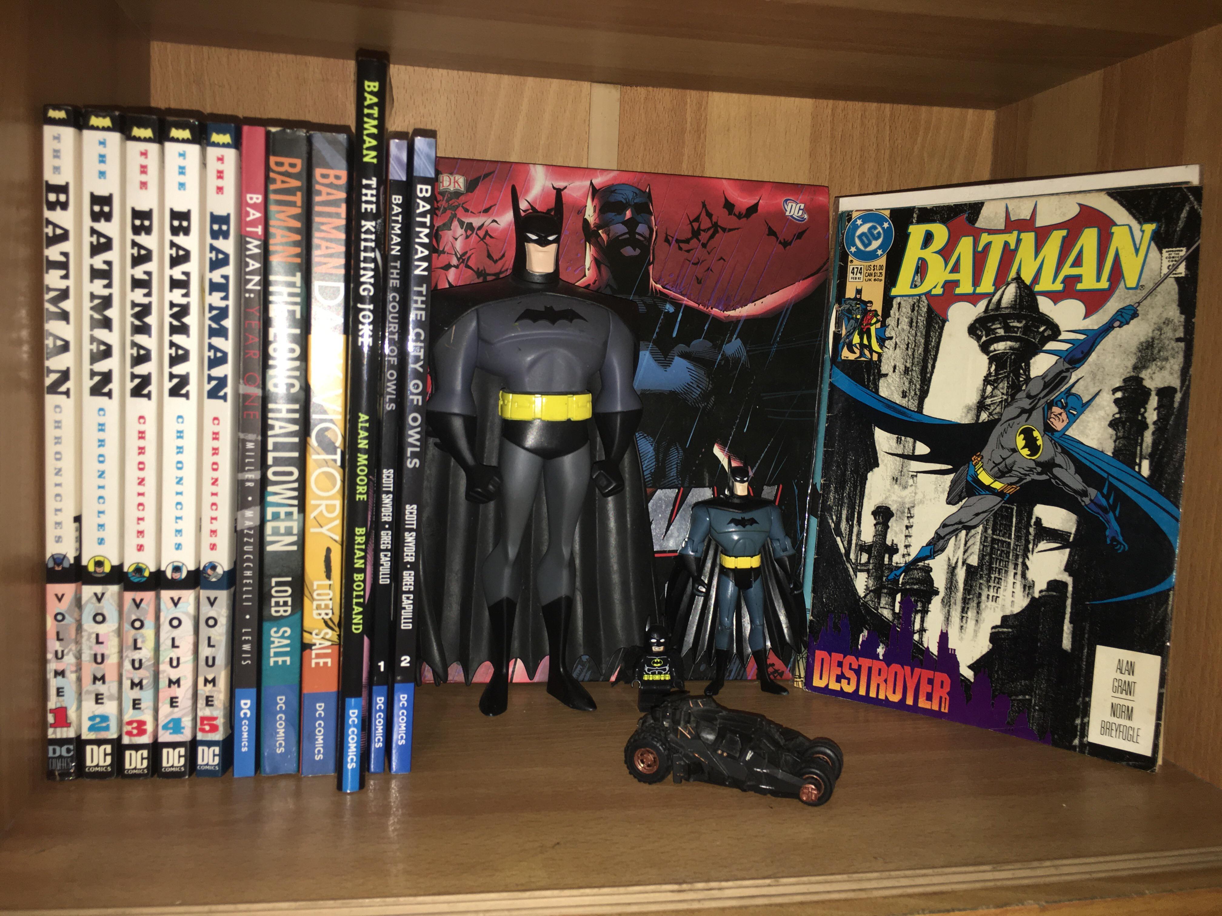 My Batman Collection! I only collect graphic novels right now so I need