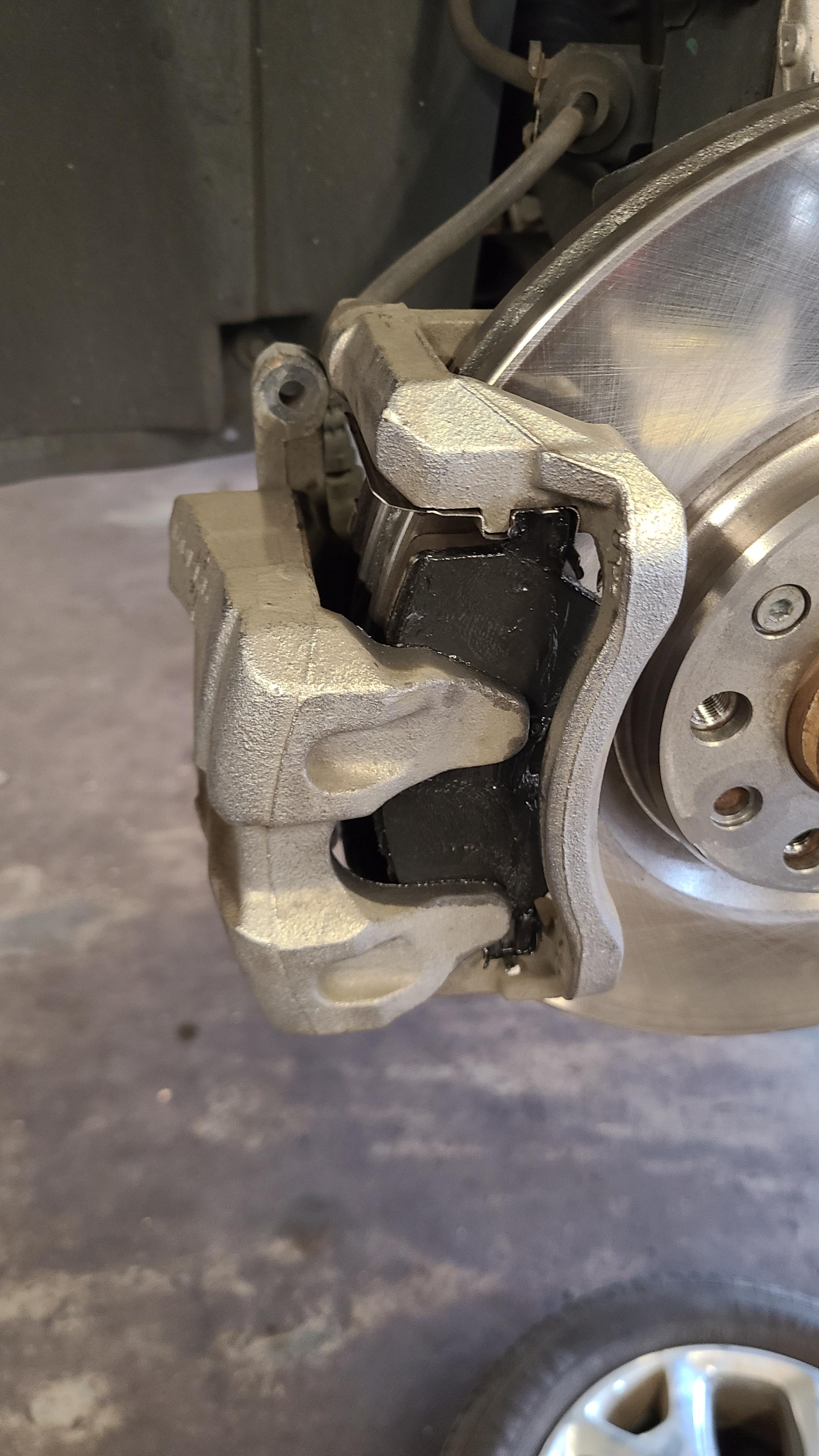 C/s Just got brakes done at another shop but they're making noise r