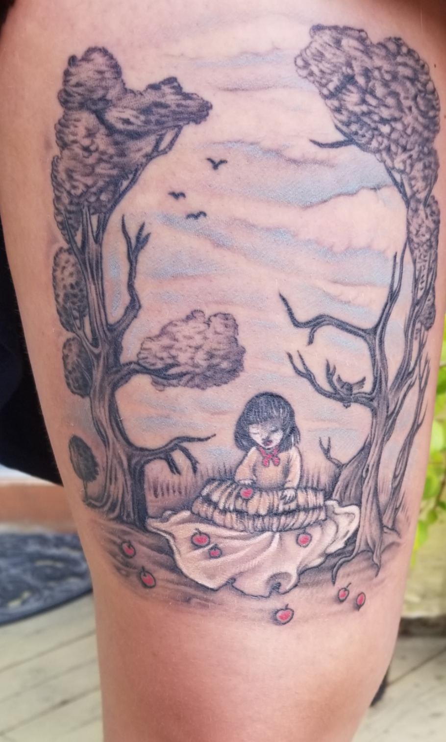 Most recent tattoo done by Jesse Zabos Art Sharks Tattoo in Saskatoon