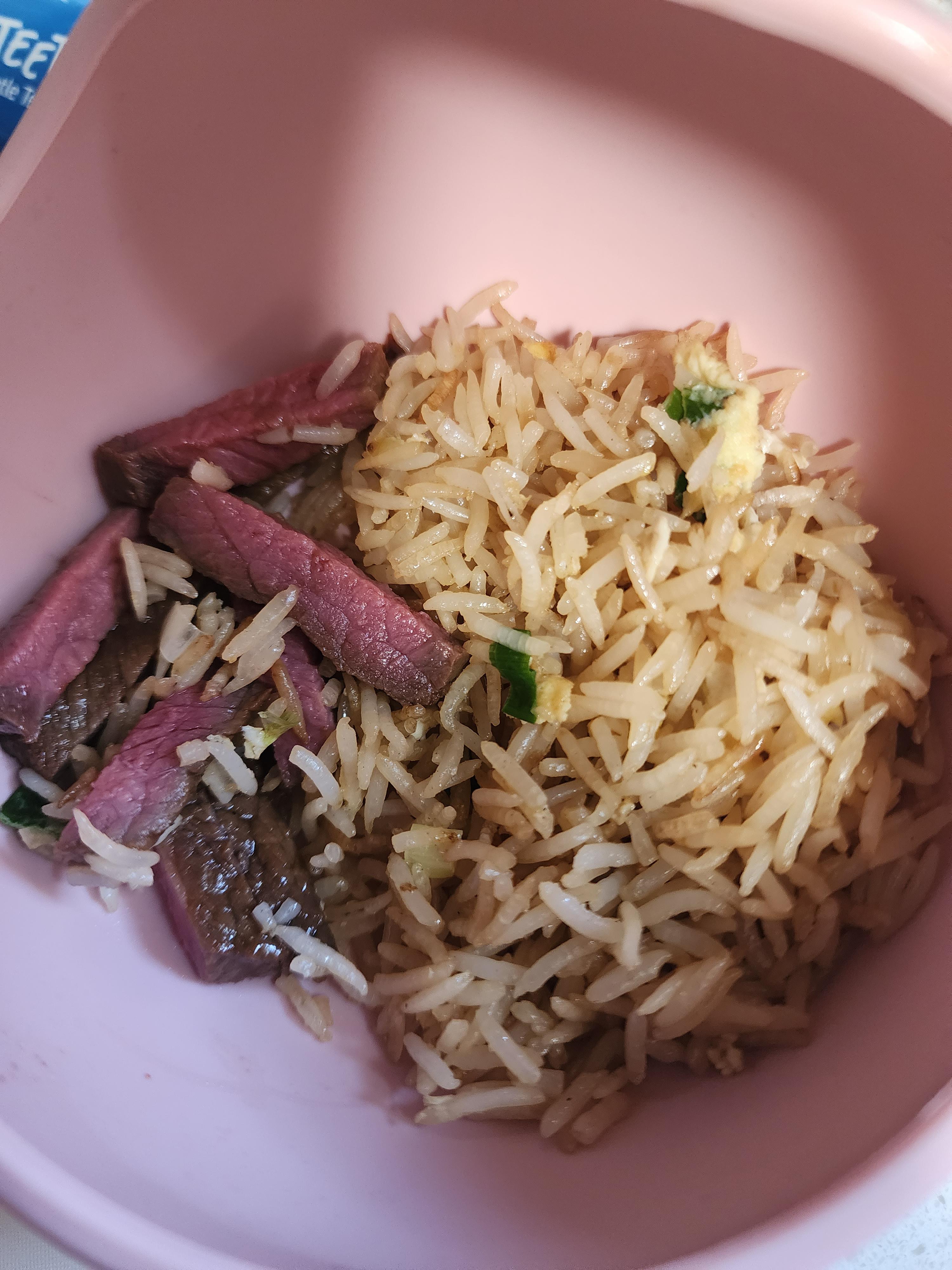 Homemade Hibachi "Steak" (stew meat lol) r/foodbutforbabies