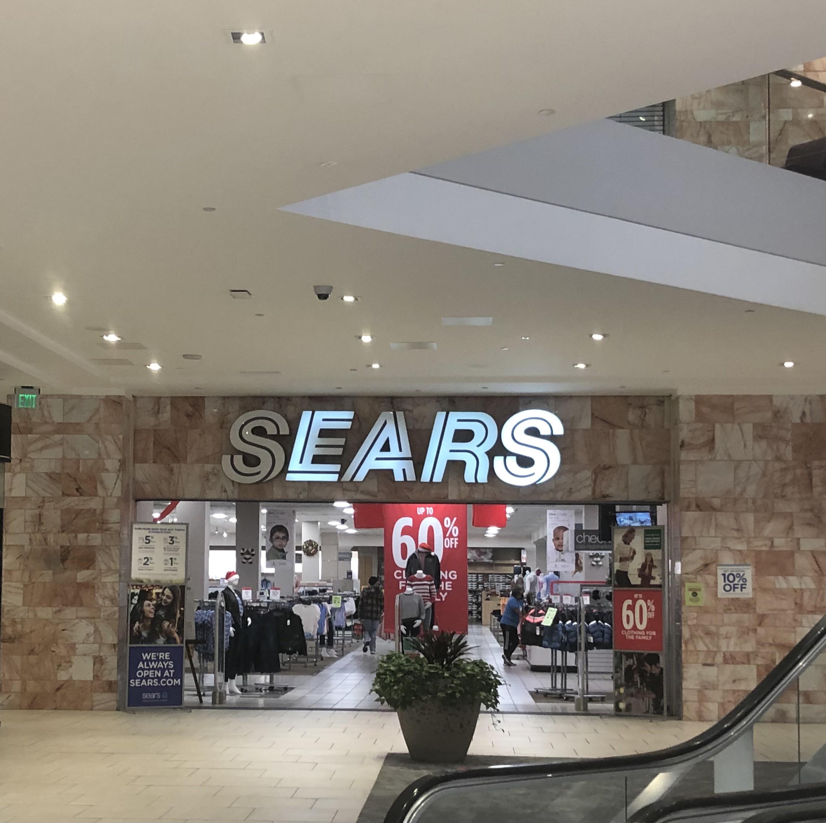 Today I stopped at one of the last remaining Sears stores here in