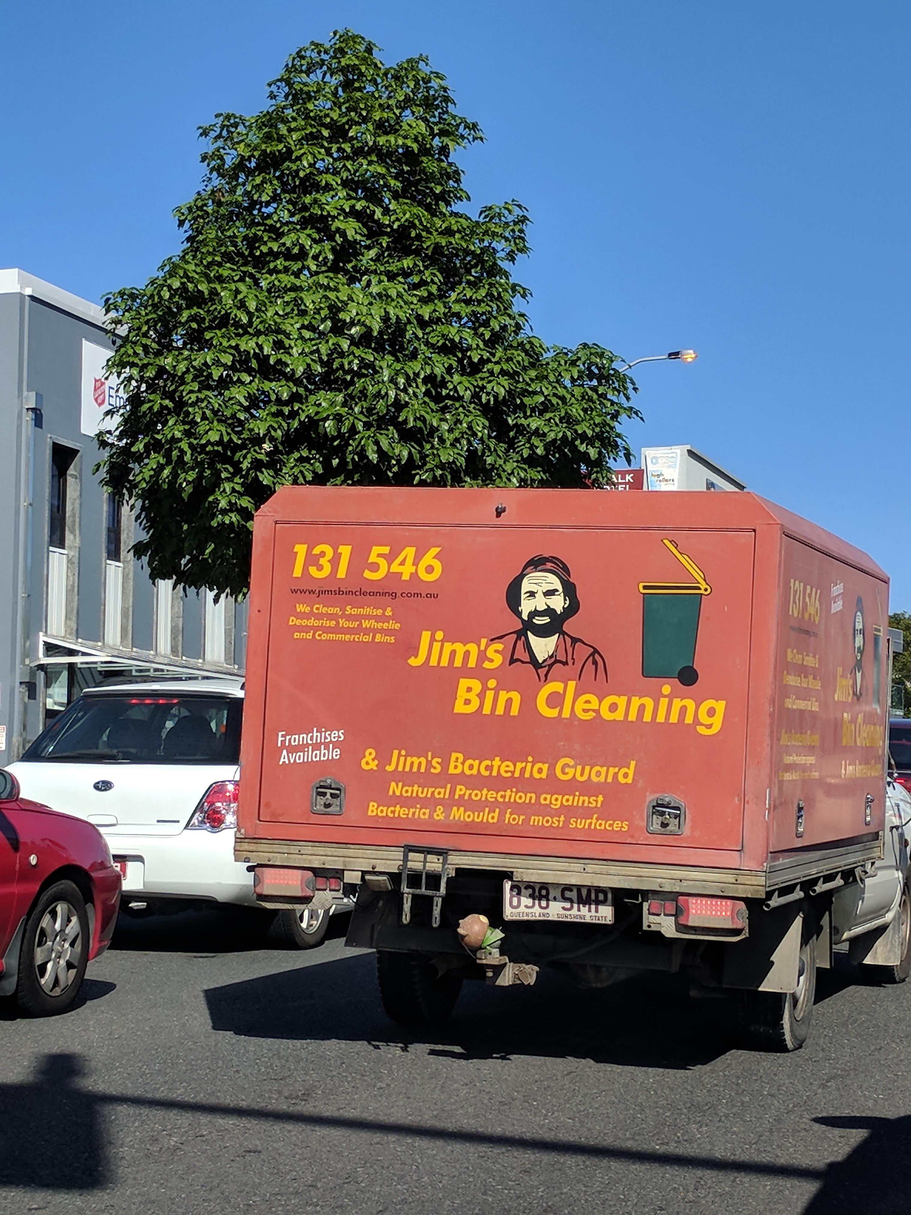'Jim cleans bins now?!' r/brisbane