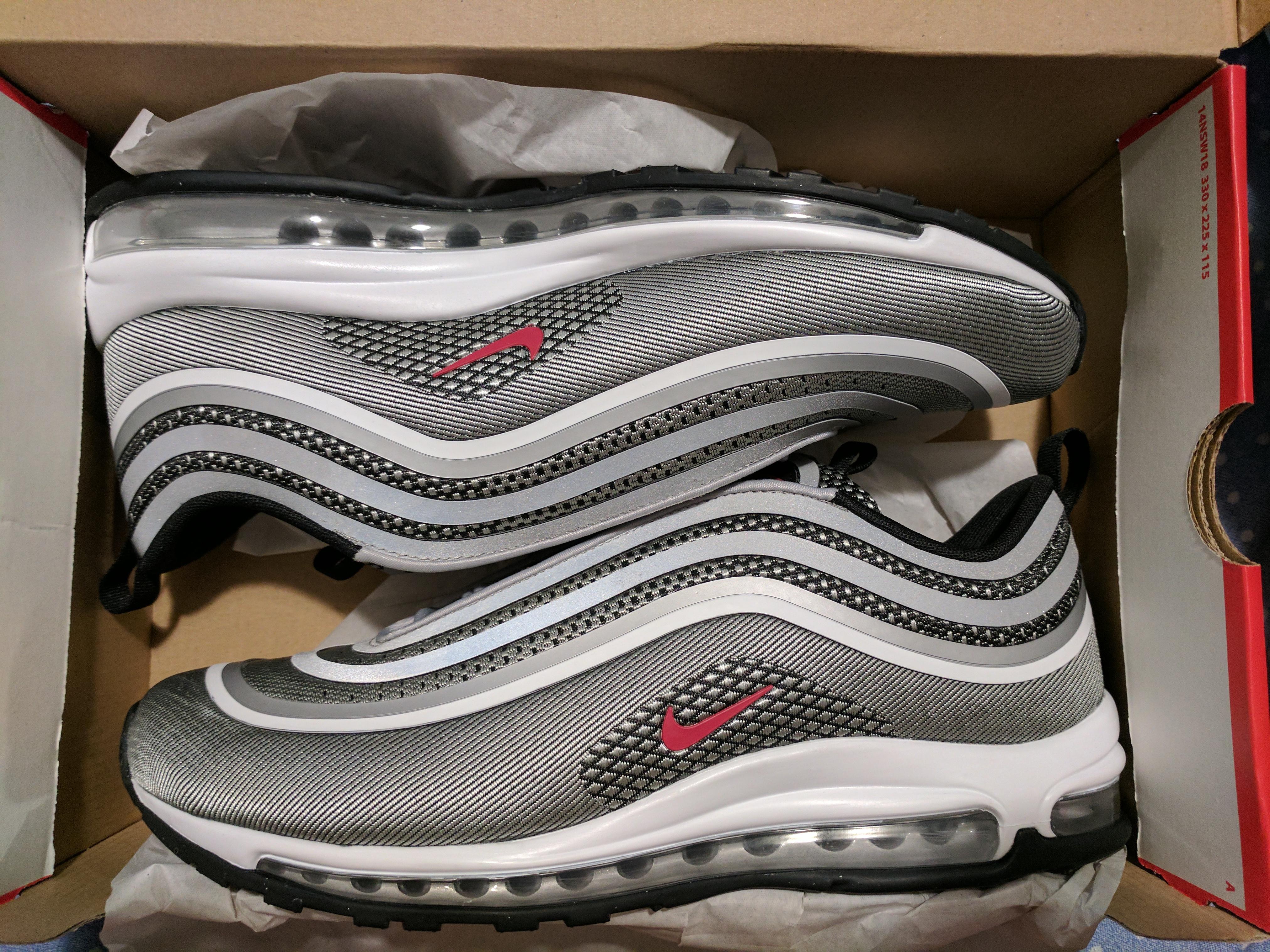 nike air max 97 silver fake