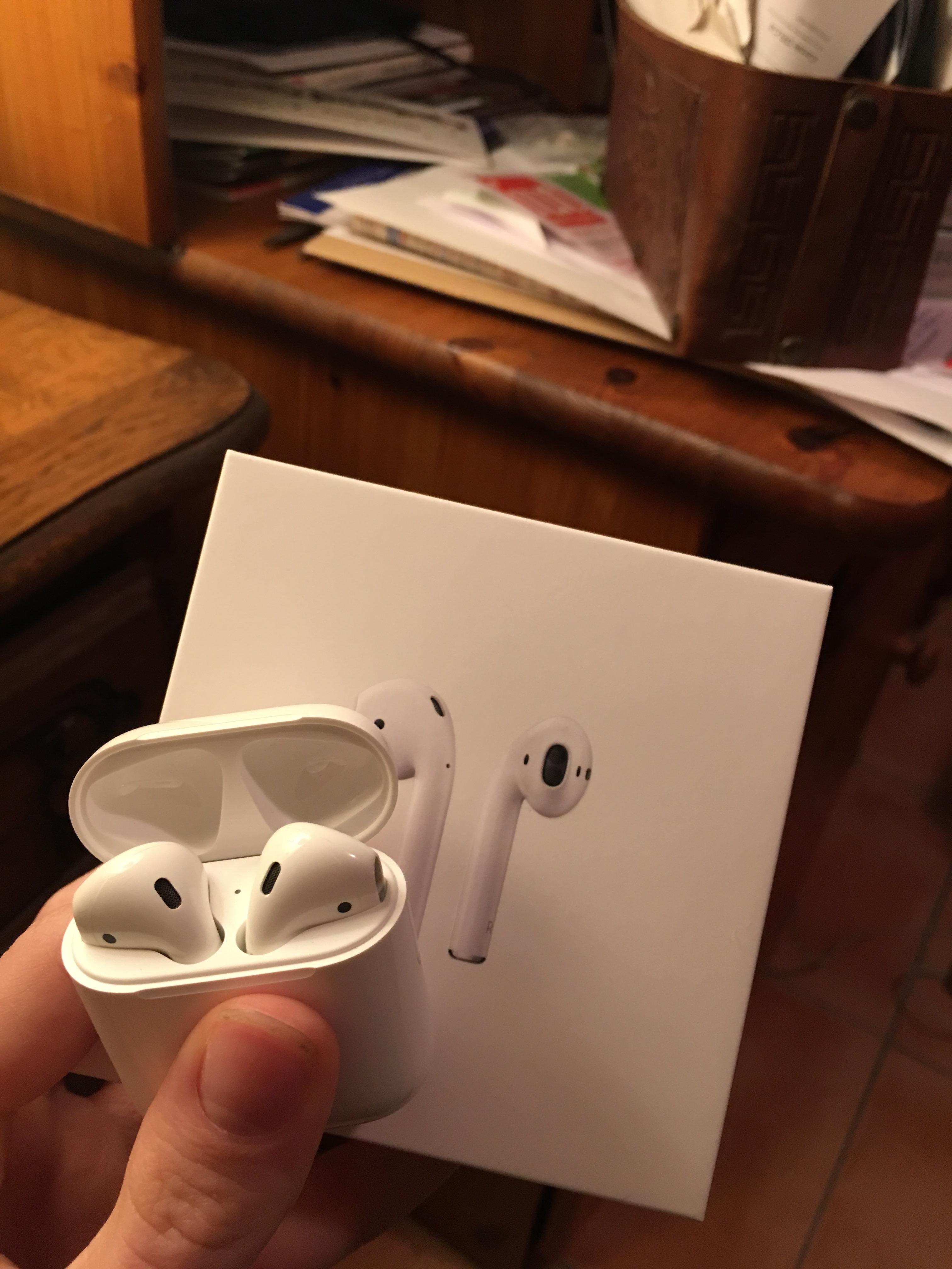 Finally ! Got the AirPods !!! 😆😆😆 r/airpods