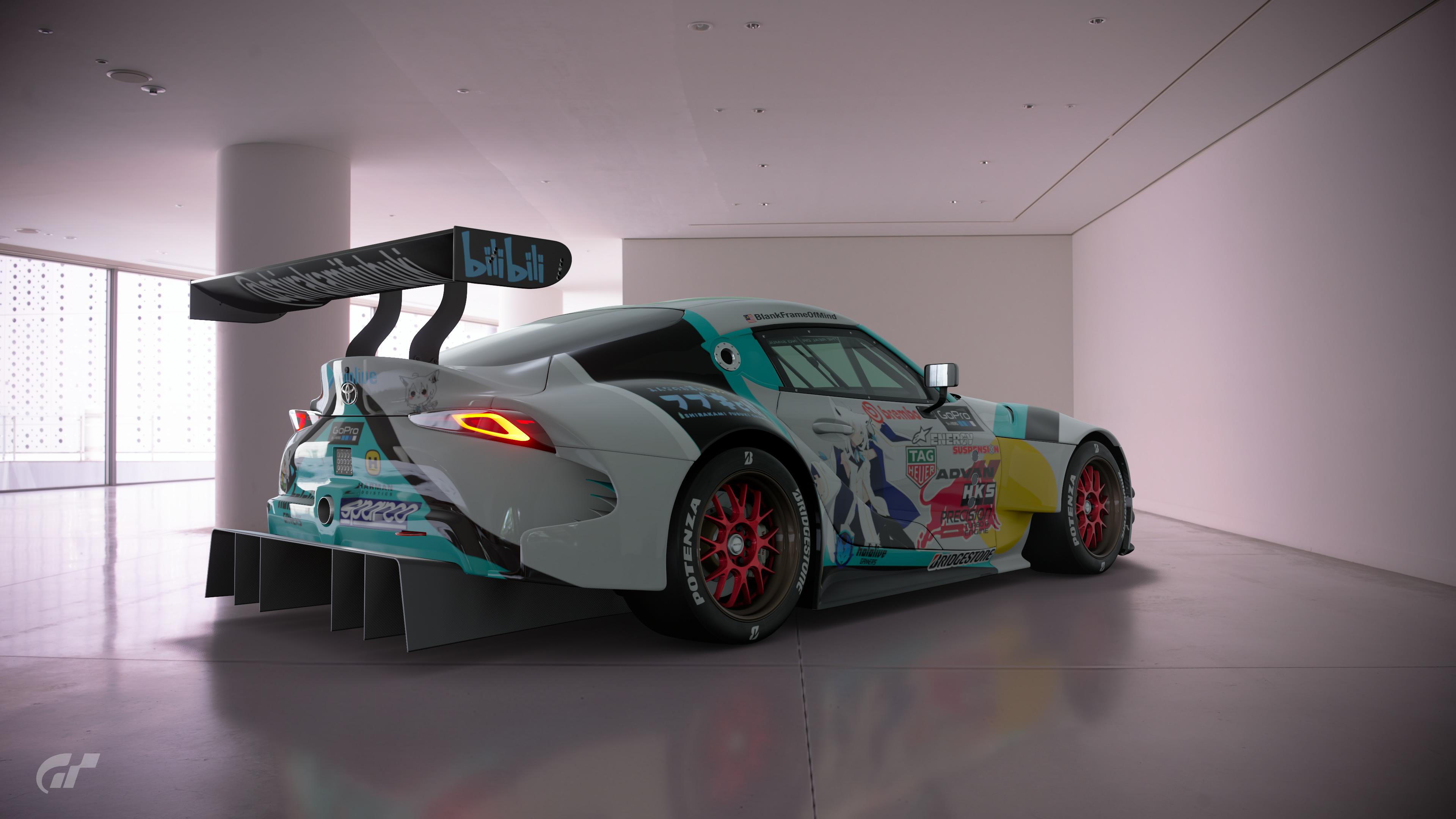 Here's the back end of the Fubuki's RedBull Racing Livery. 2/2 part