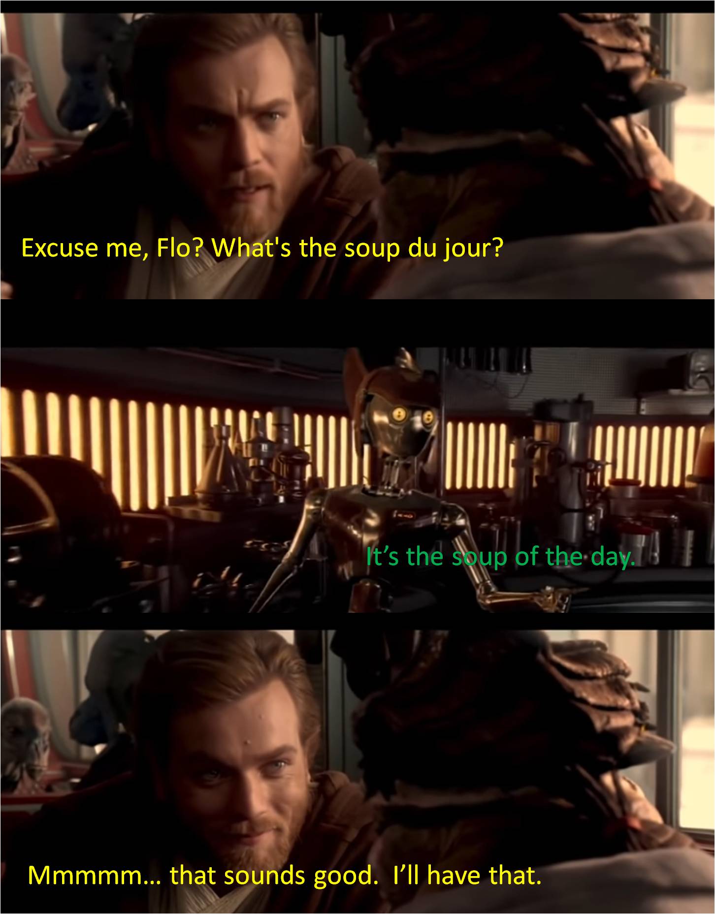 Dex's diner r/PrequelMemes