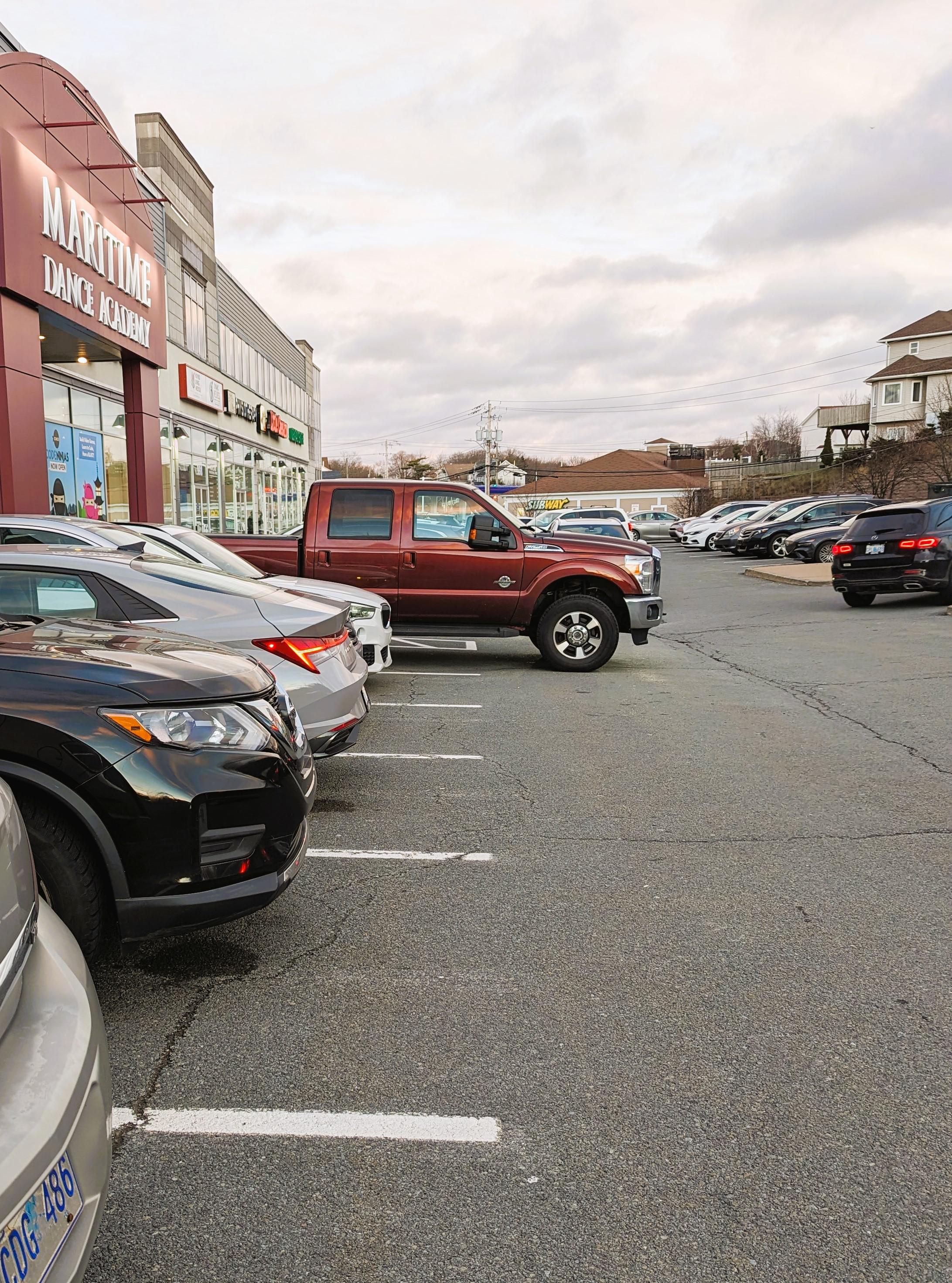 Traffic Jam In Parking Lot!? Oh, That's Why. r/halifax