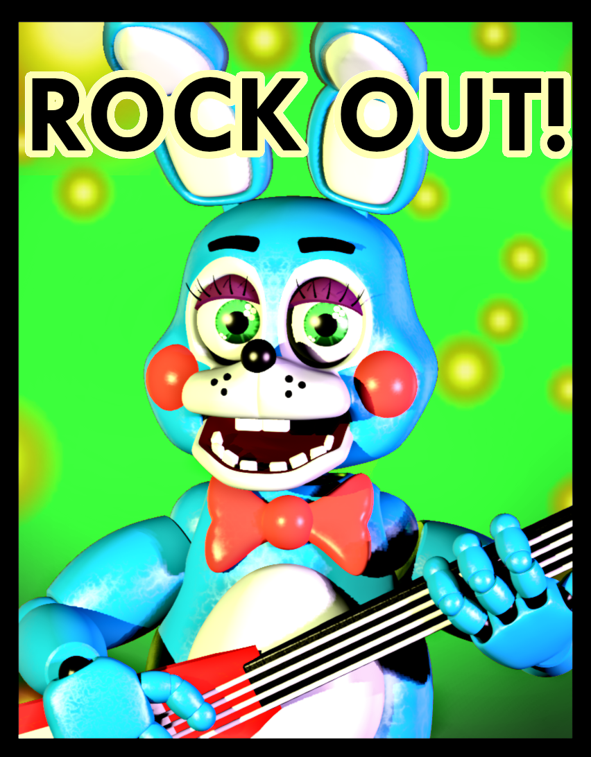 (SFM) Toy Bonnie poster r/fivenightsatfreddys