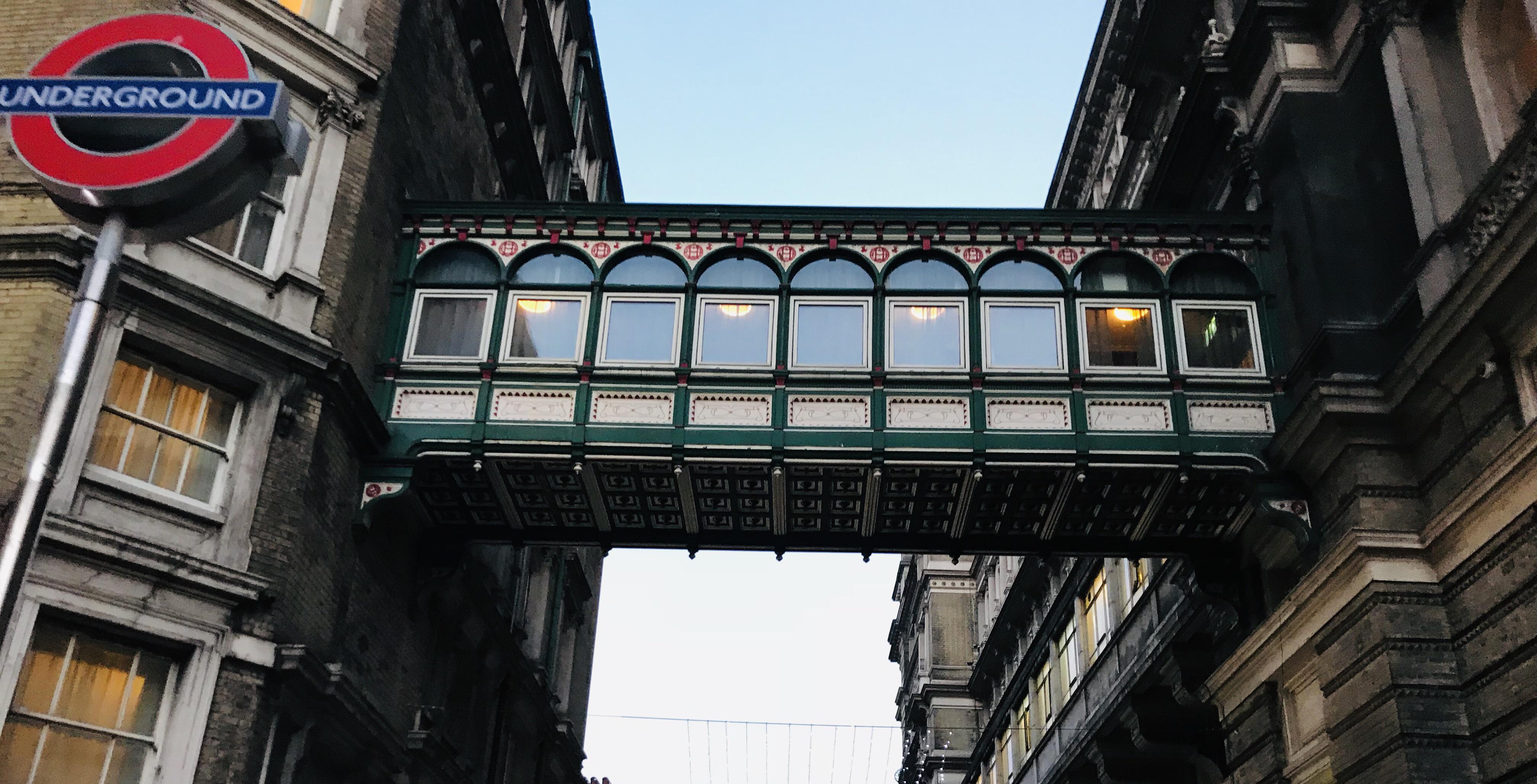Bridge near Charing Cross Station, London r/bridgeporn