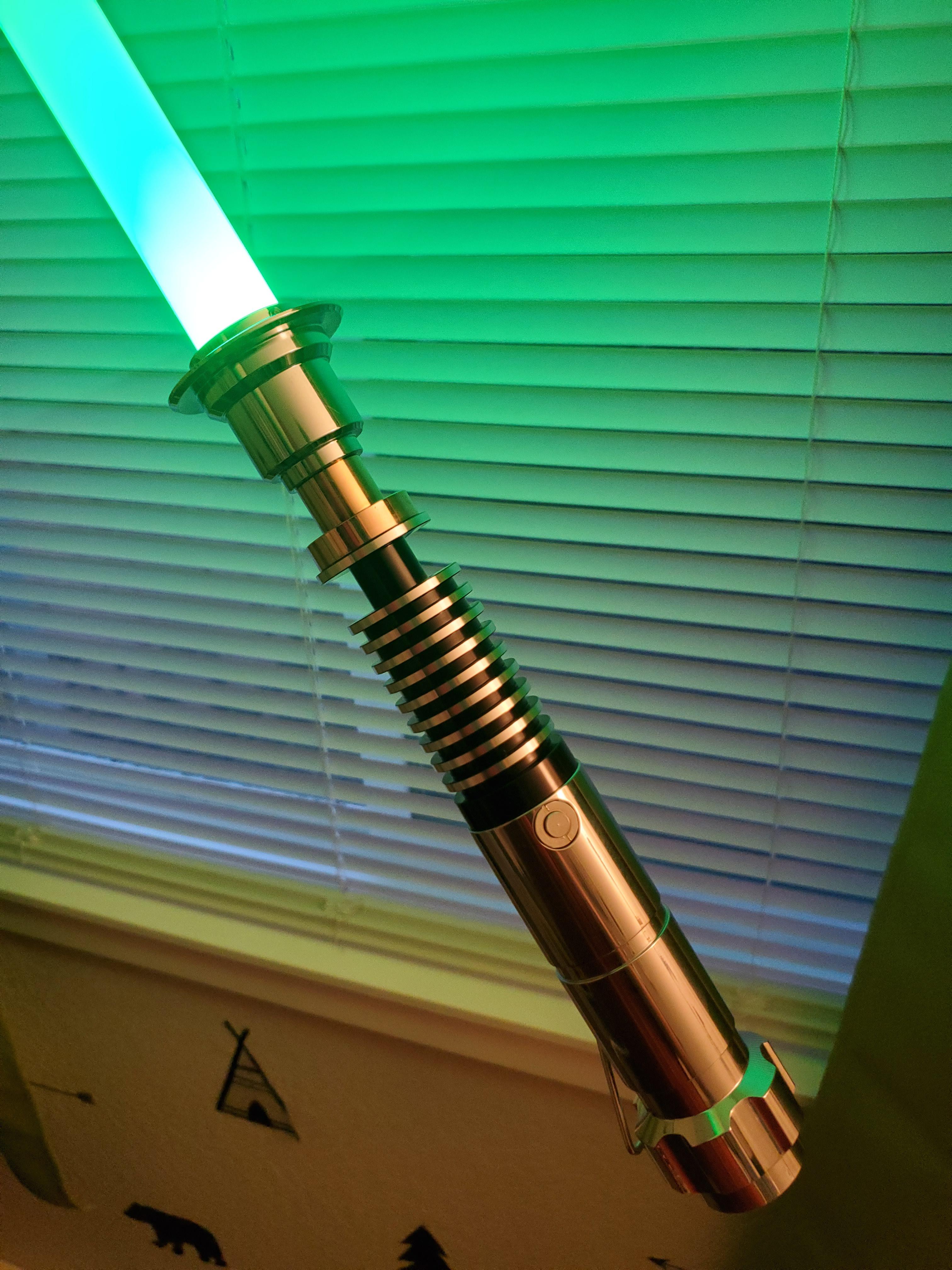 NLD... Not bad for a cheap lightsaber from Aliexpress. r/lightsabers