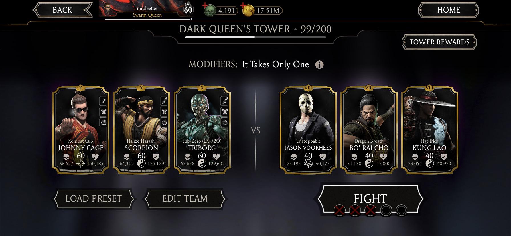 Anyone know the best gold team in the game for towers in general