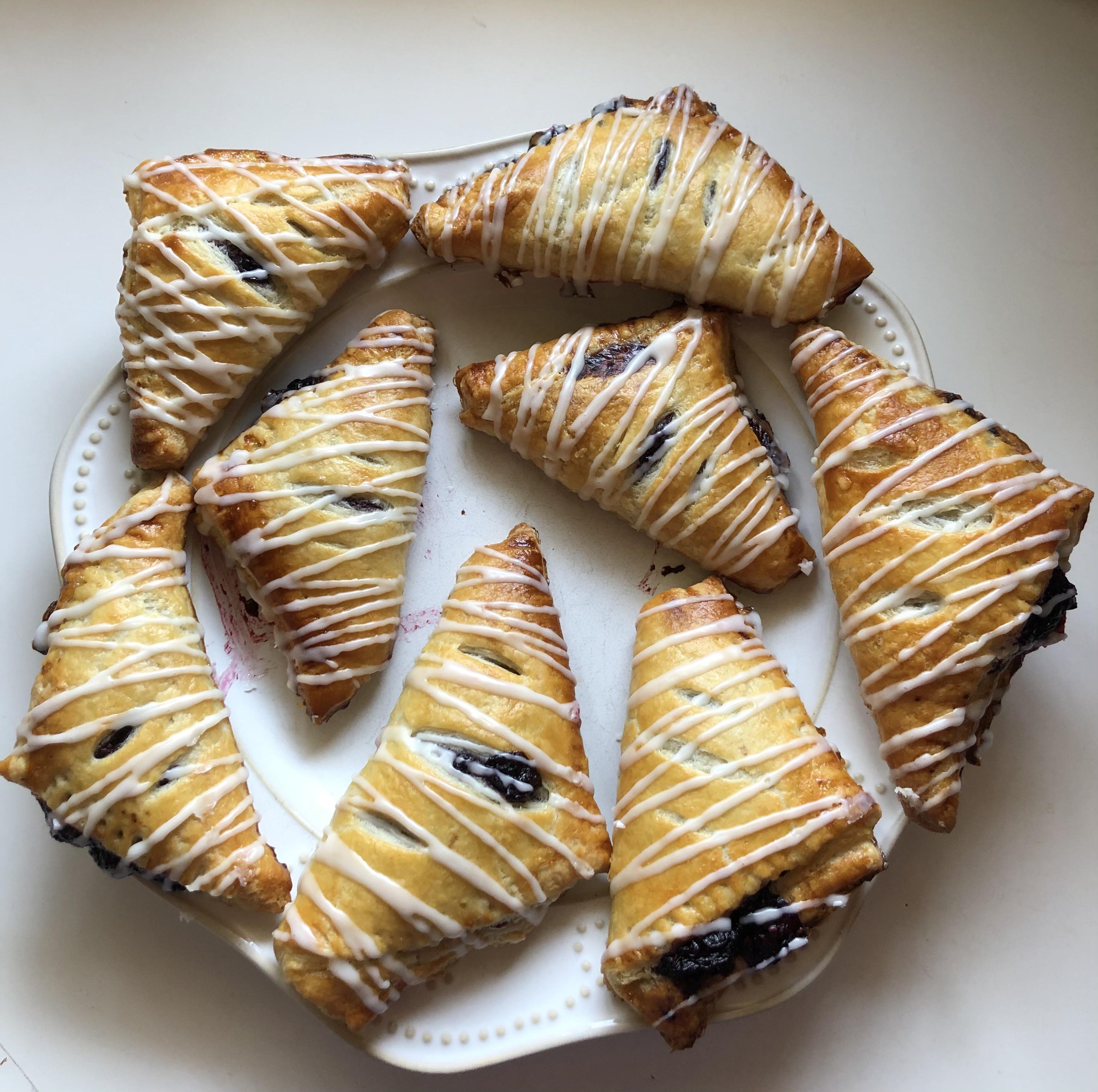 Mixed Berry Turnovers! r/Baking