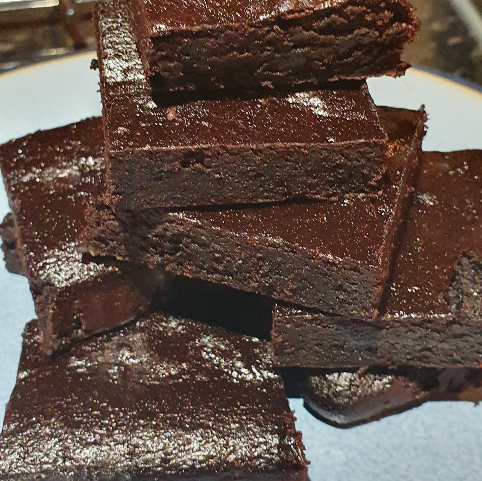 Keto Brownies. Link to recipe in comments. These were heavenly. r
