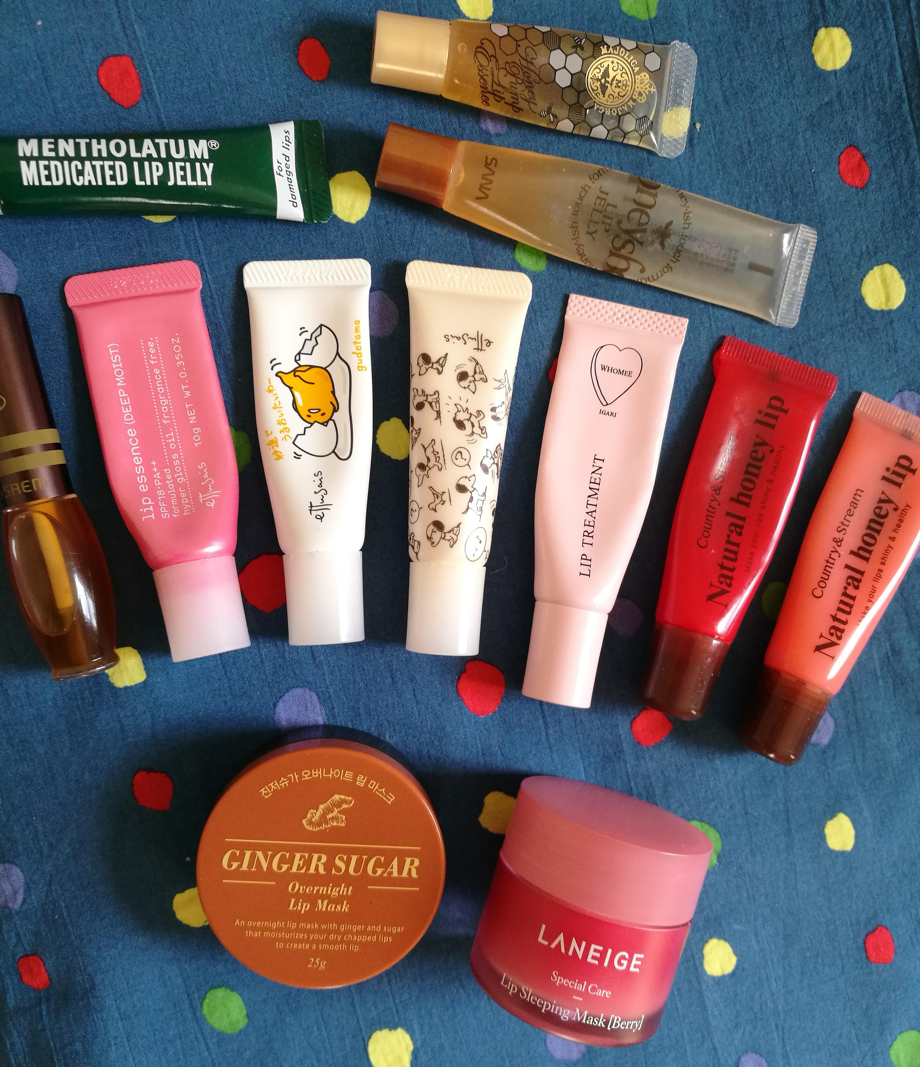 My AB Lip Essence Lip Mask Collection Mostly Japanese Drugstore