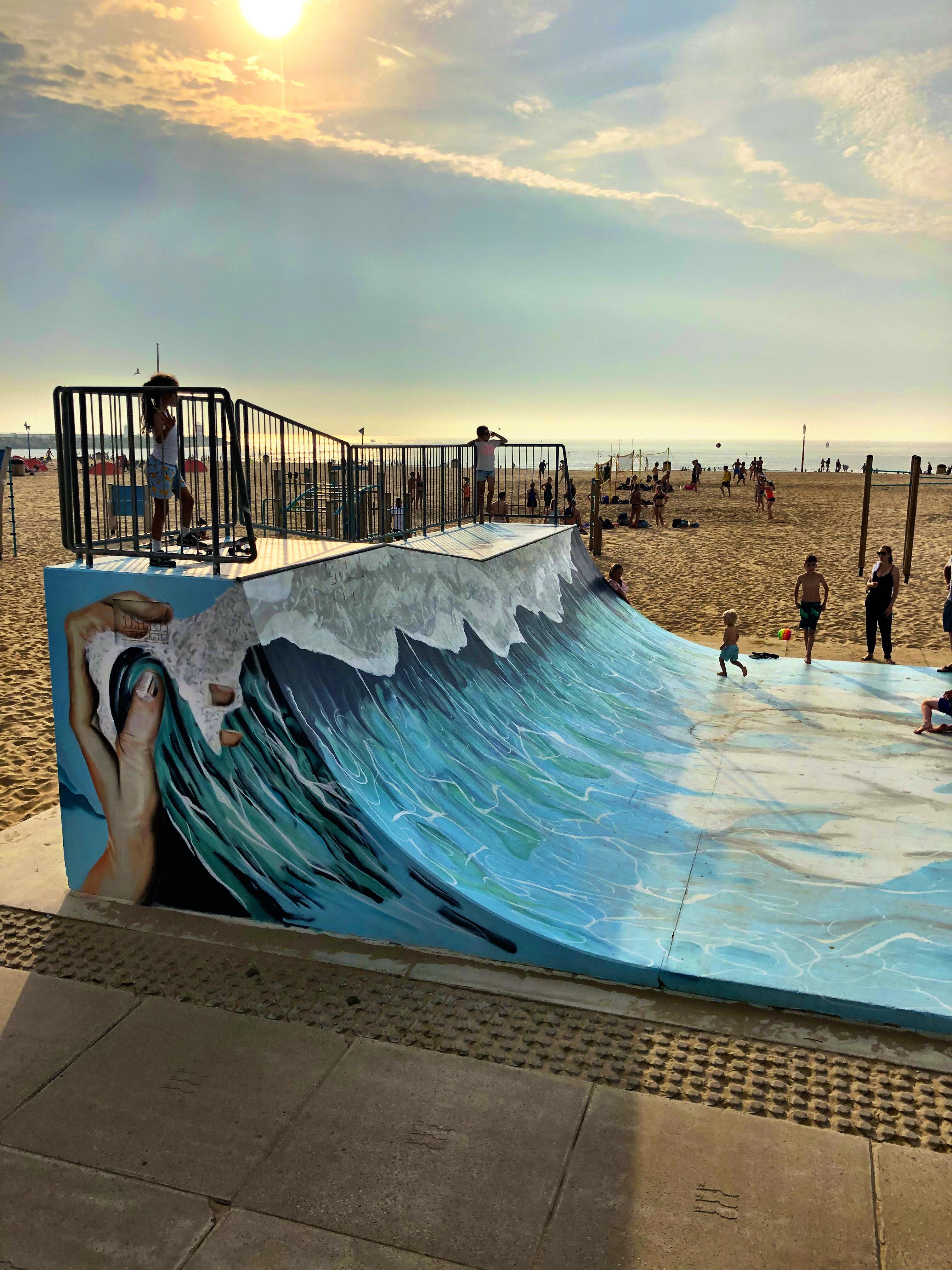 Beach Street Art r/ExpatsTheHague