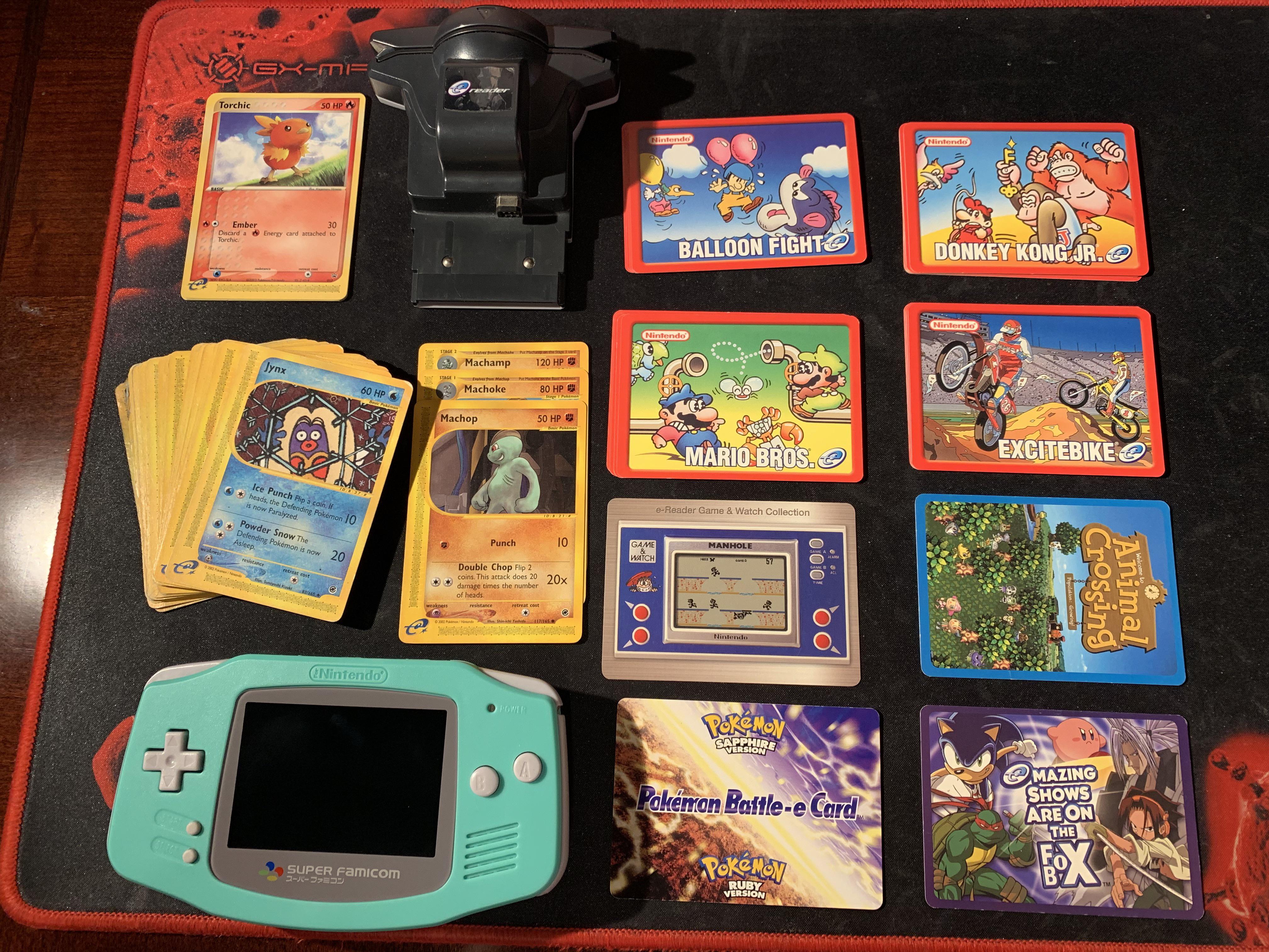 My eReader collection. I’m hoping to collect all of the Pokémon cards