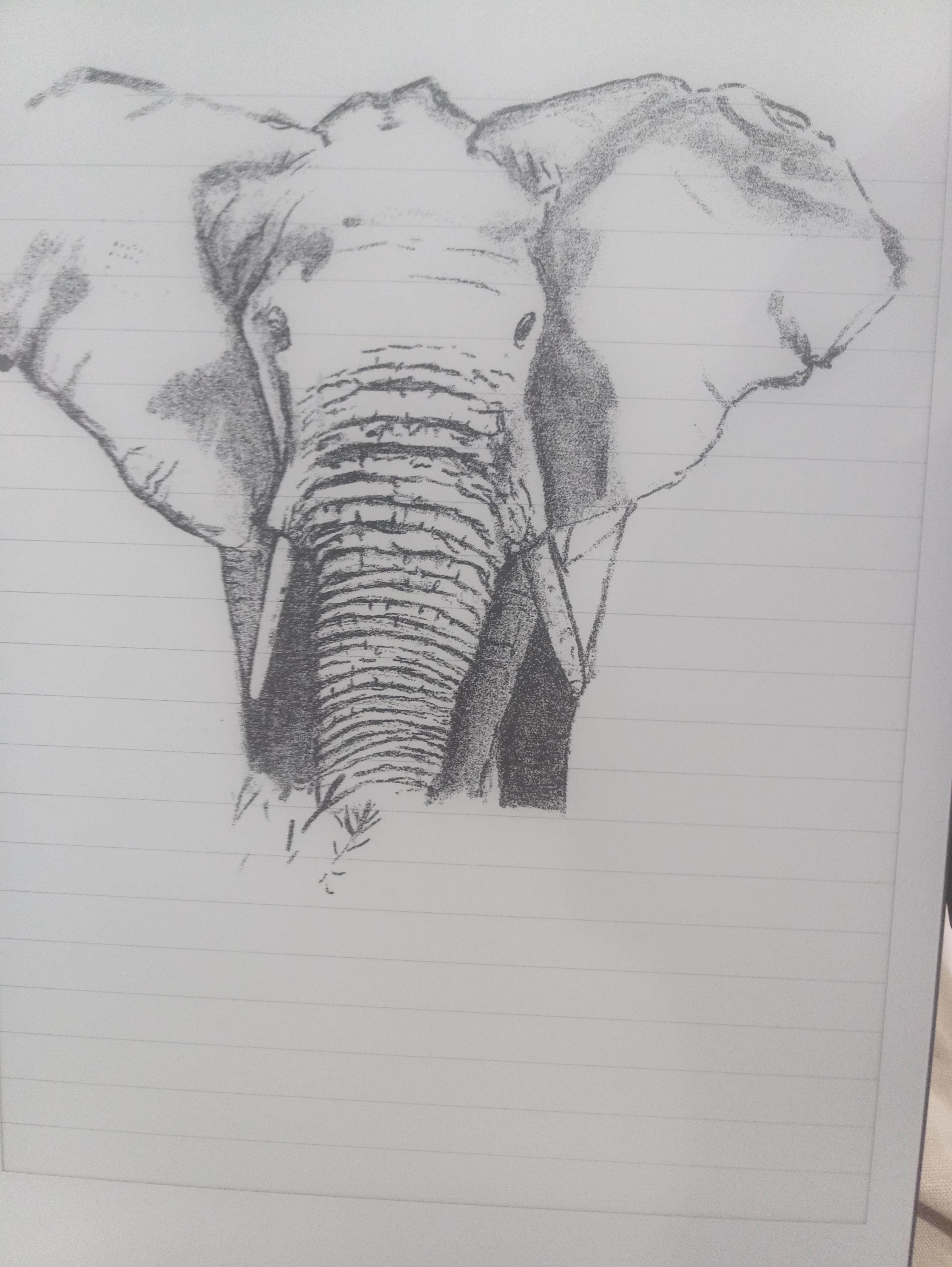 First attempt at drawing on the Remarkable 2. r/RemarkableTablet