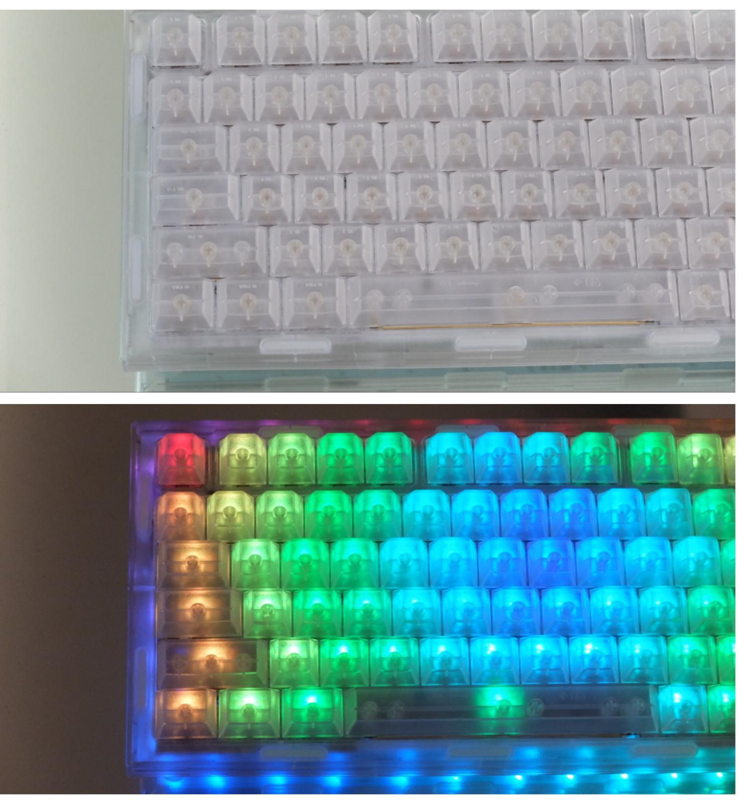 Lights off or Lights on? MechanicalKeyboards