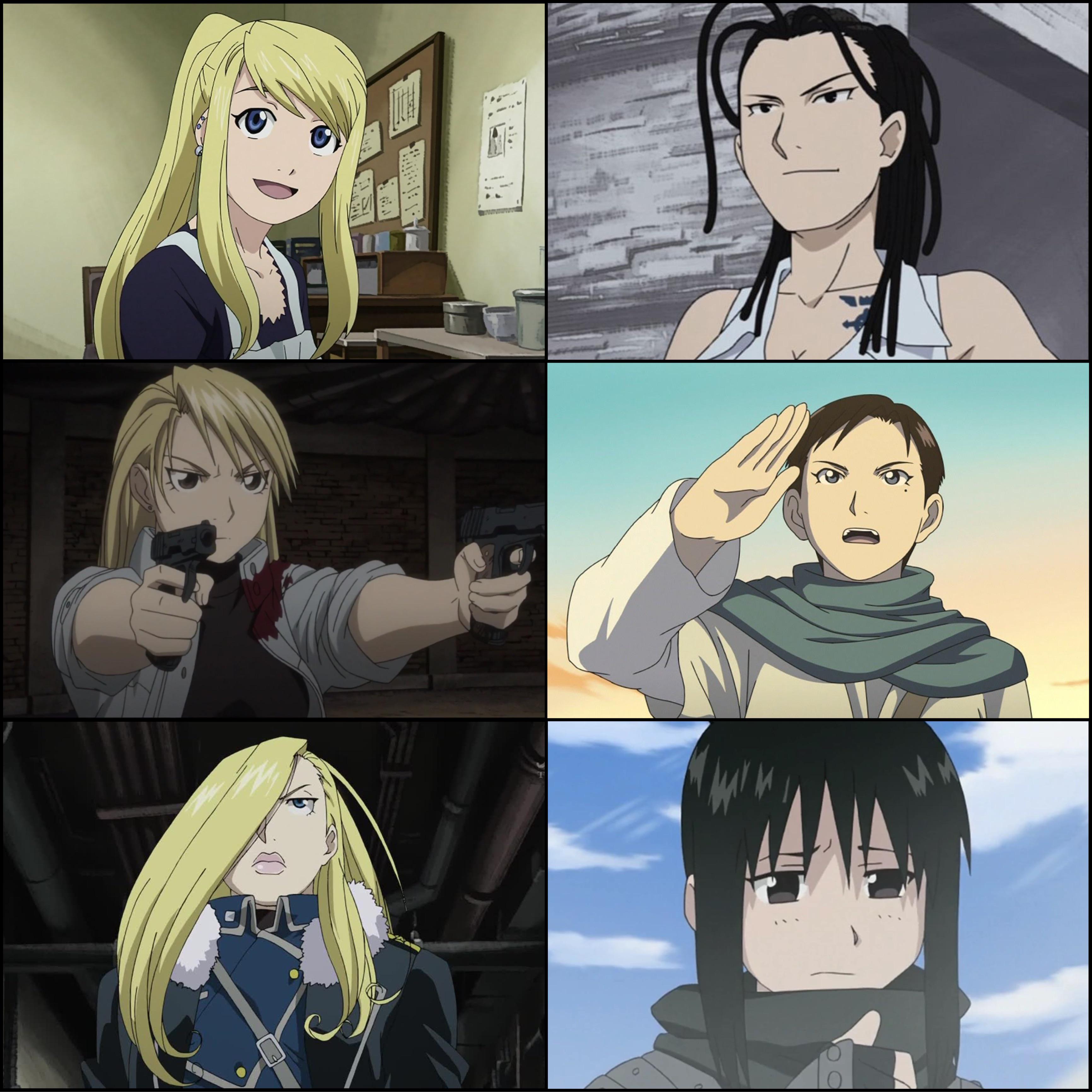 fmab crazy for having all these female characters 🥵🥵 FullmetalAlchemist
