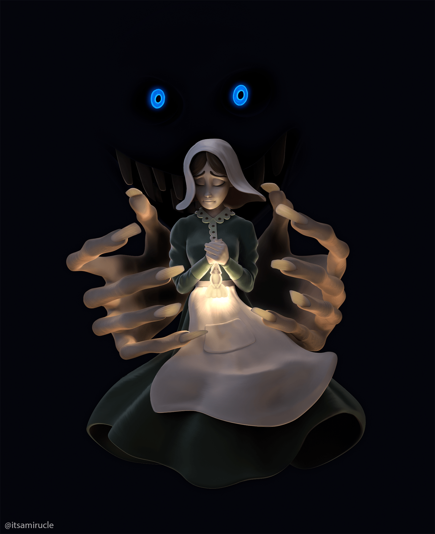 Lorna fanart by me r/overthegardenwall