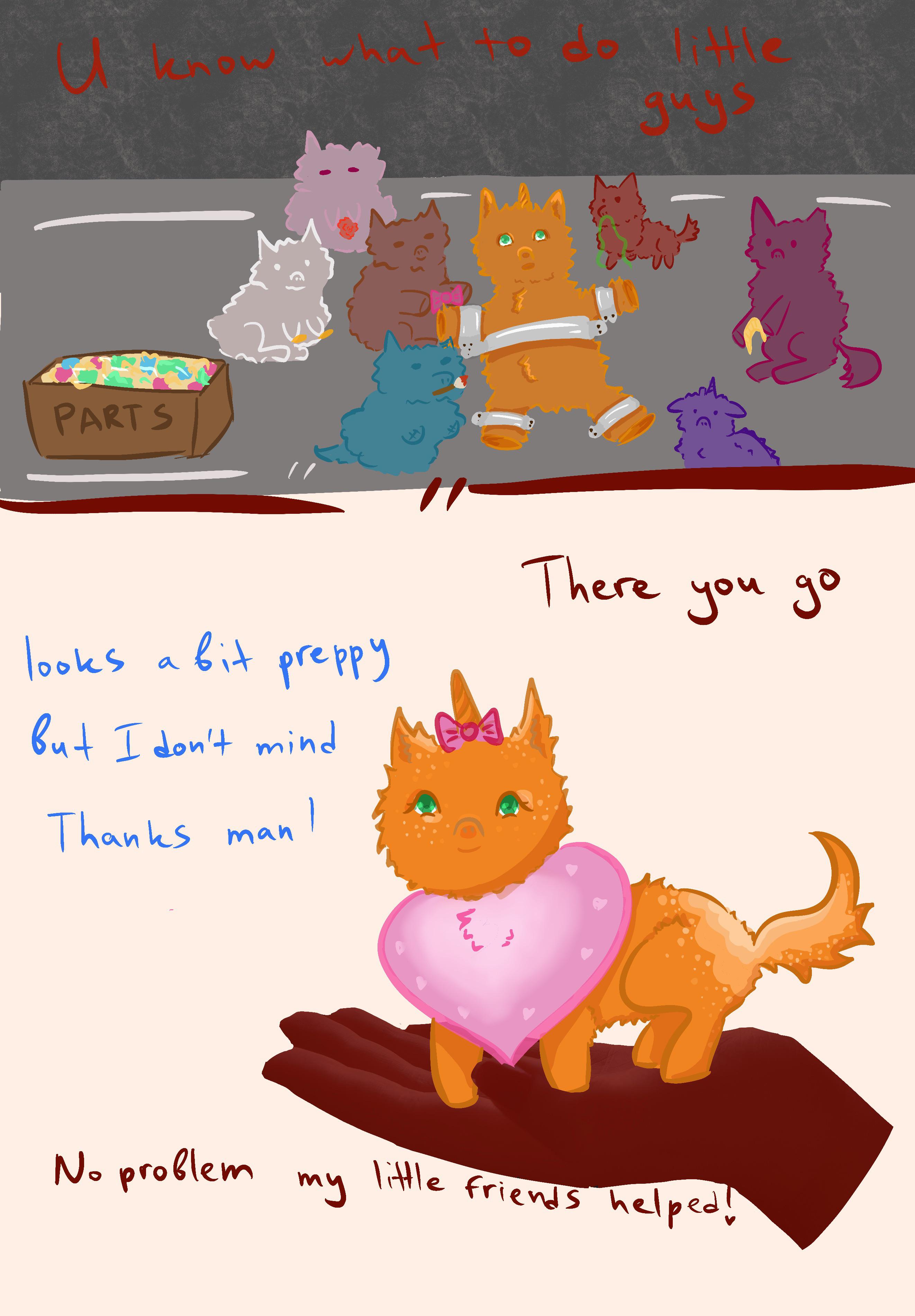 Pimp my fluffy the end (people wanted a good ending, might do the bad