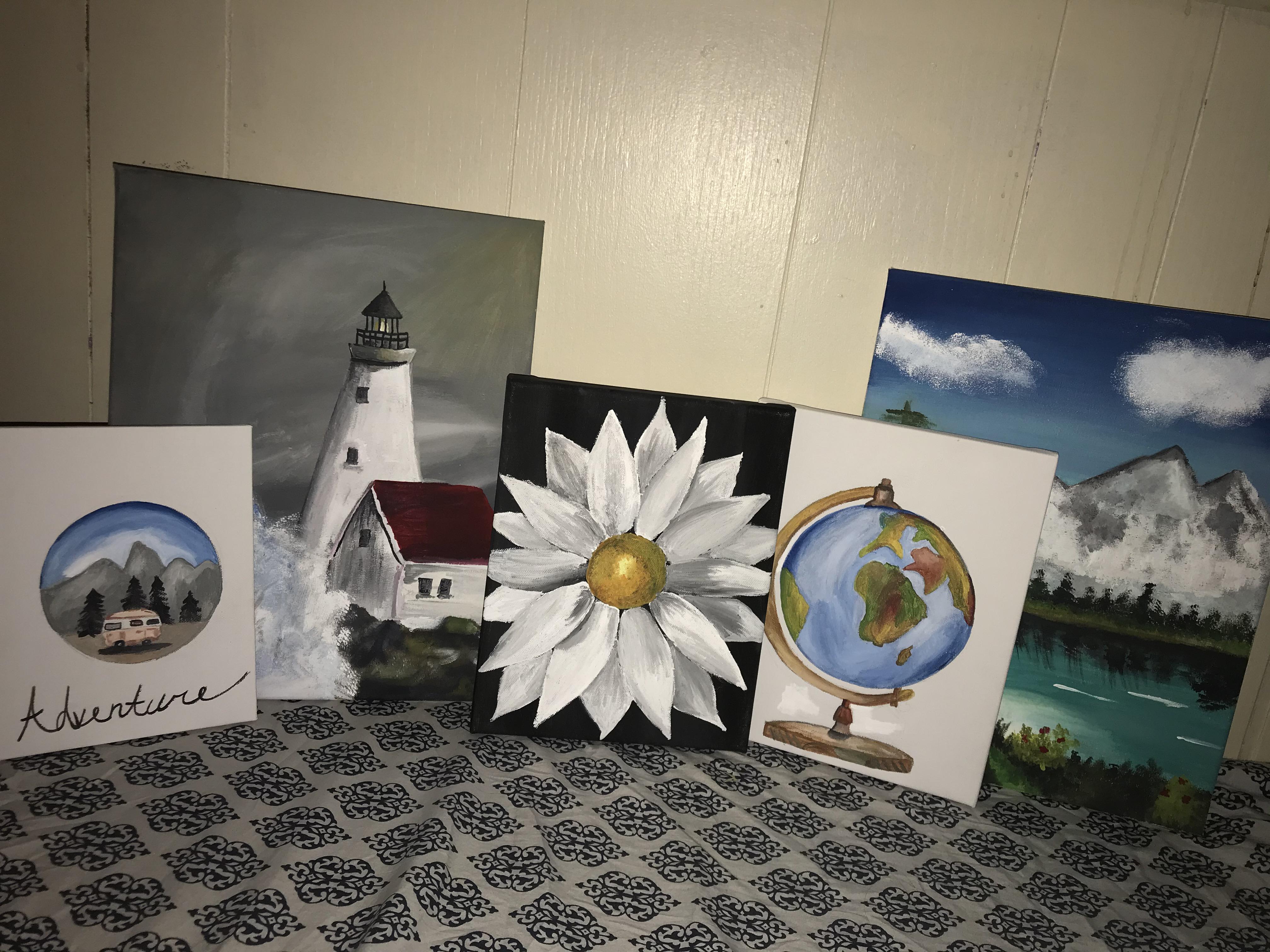 Really enjoy painting, obviously a beginner. Looking for suggestions and tips on how to get