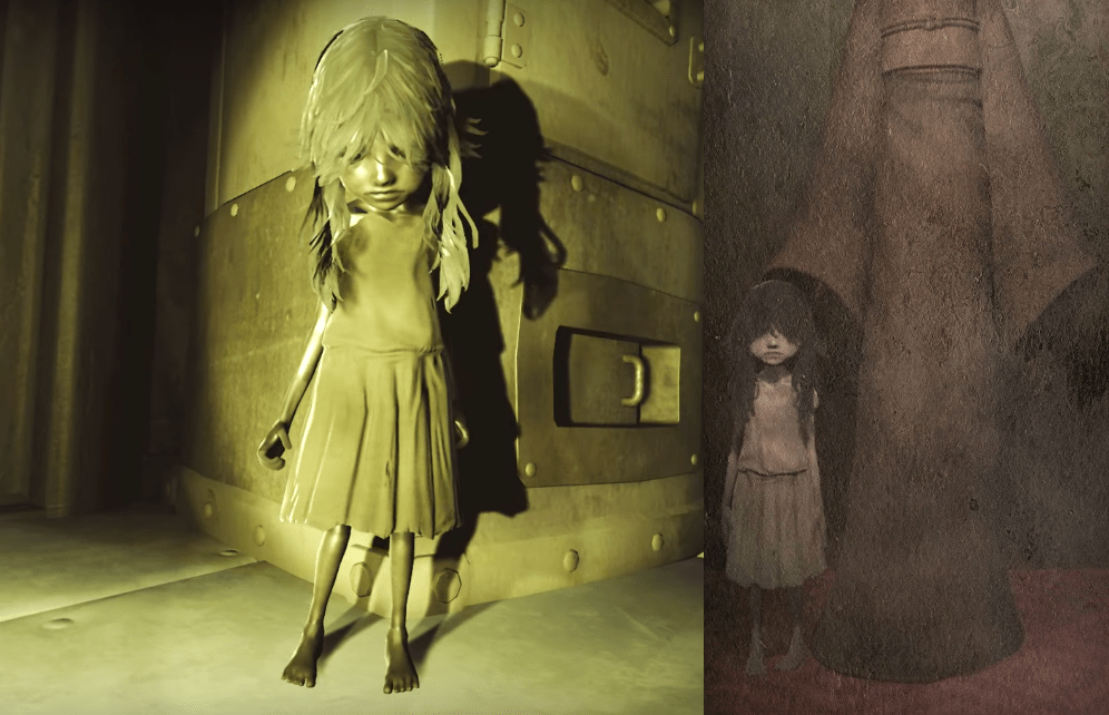 The Runaway Girl that drops the flashlight on the Little Nightmares DLC