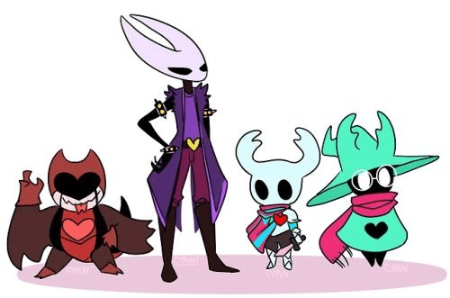 Really awesome Grimm skin for the knight HollowKnight