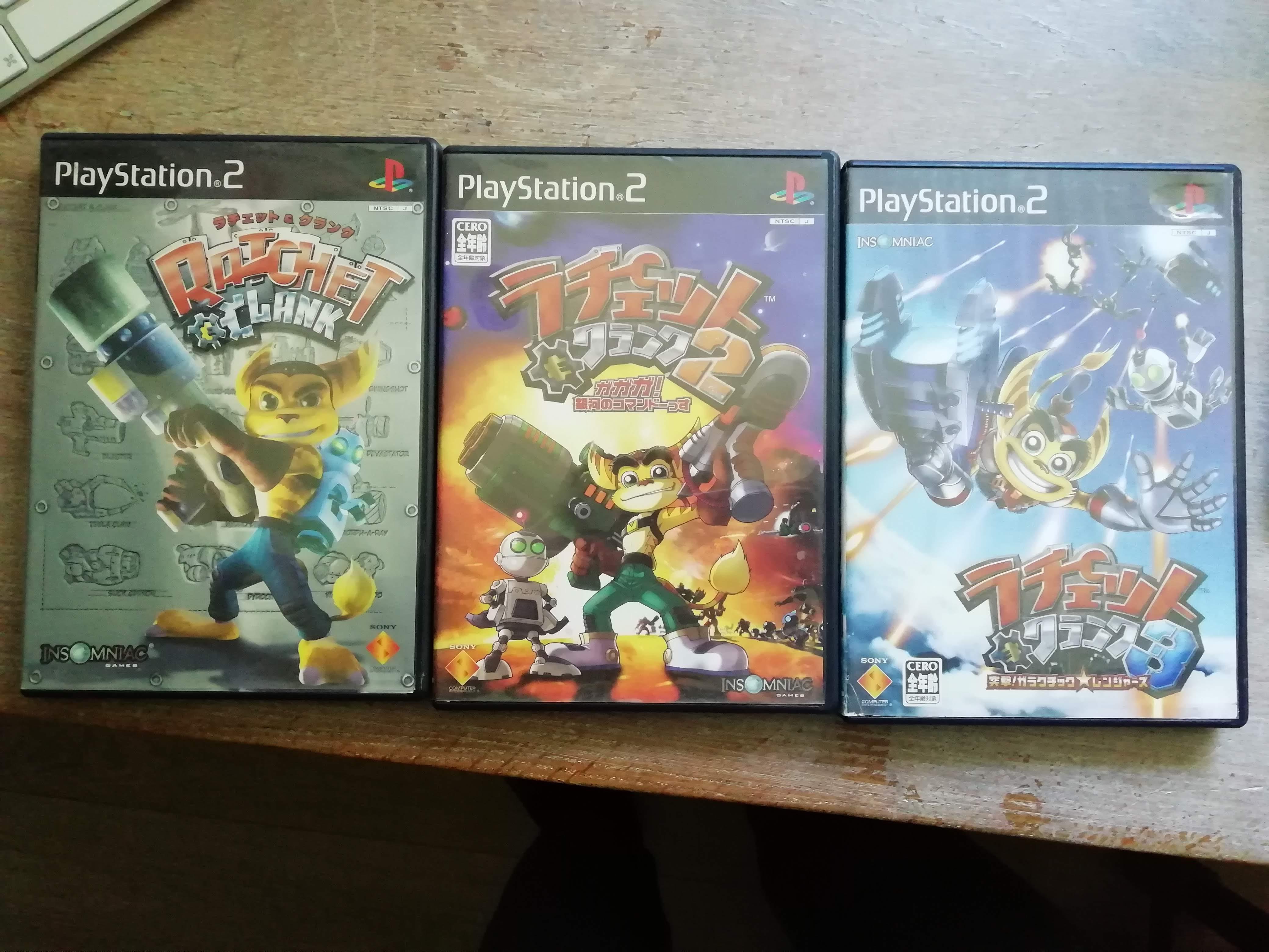 The start of my Japanese Ratchet game collection r/RatchetAndClank