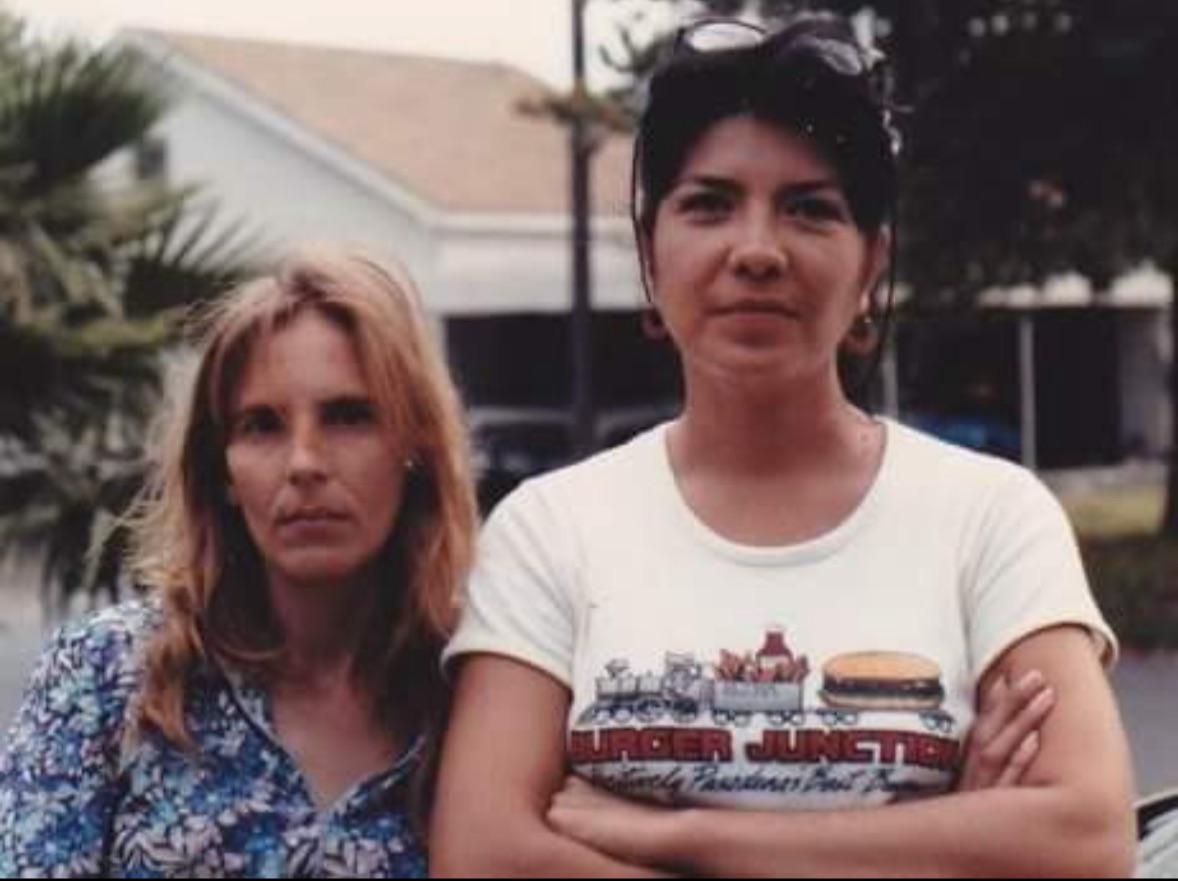 My granny (left) and her best friend. Houston, TX, sometime in the 1970s. r/OldSchoolCool