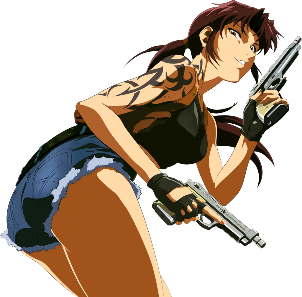 Is this PNG render of Revy official or fan made? If the latter, does
