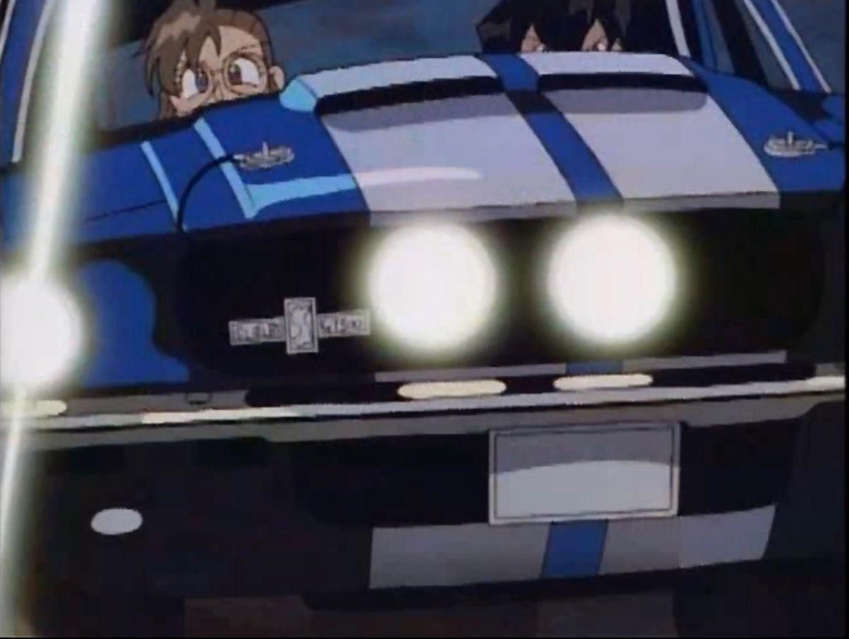 Rally Vincent and Becky farrah in Rally Vincent car r/GunsmithCats